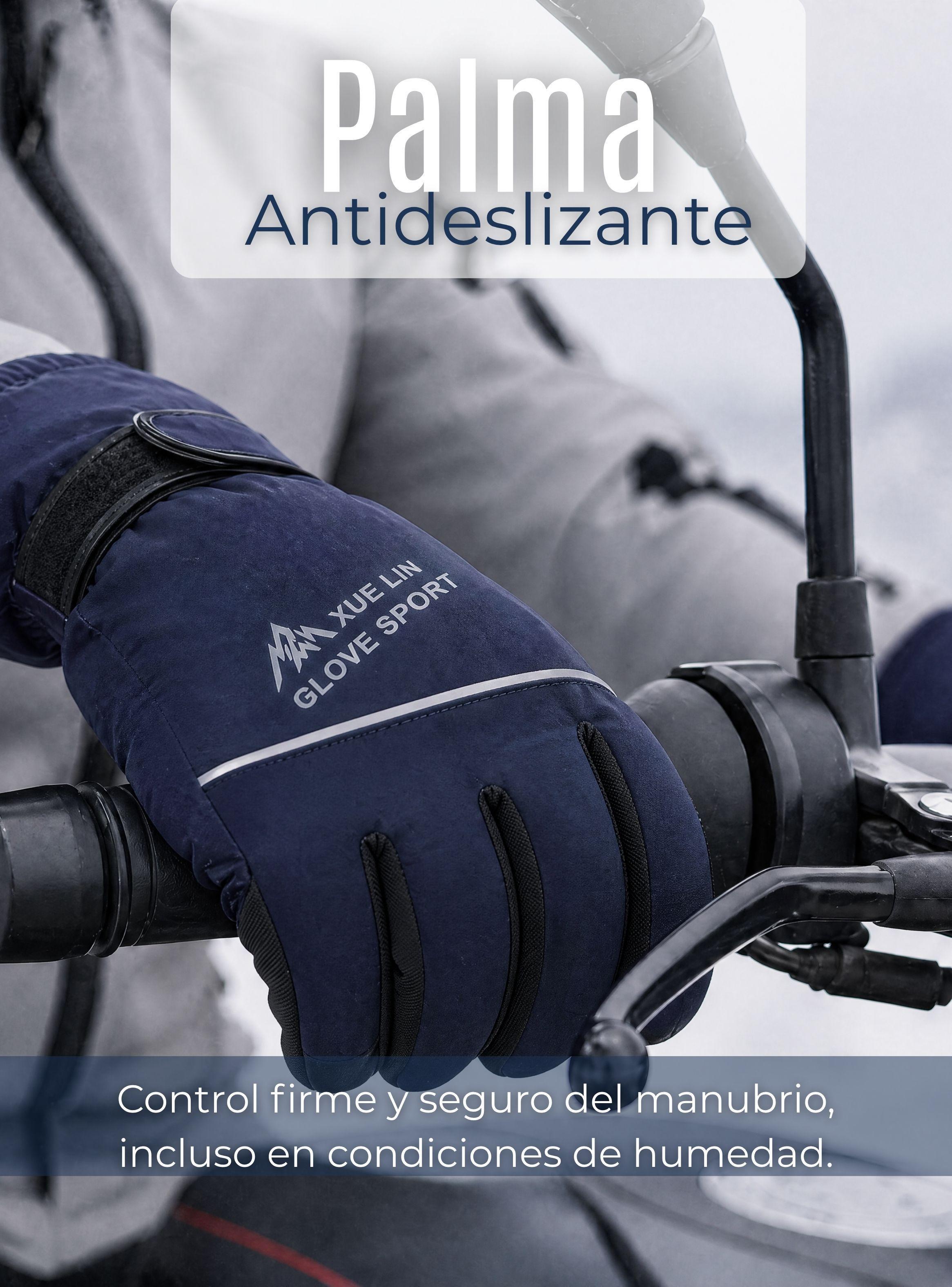 Guantes Para Moto Impermeables Touchscreen Antideslizantes Térmicos Colores Surtidos -5