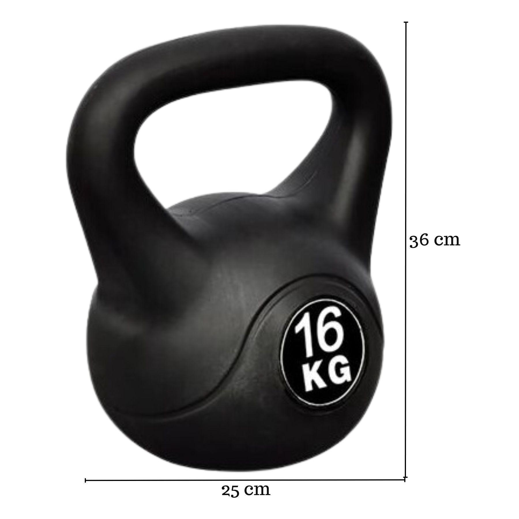 Pesa Rusa 16 Kg Kettlebell Mancuerna Entrenamiento Fitness-3