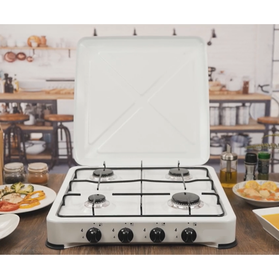 Cocina Encimera a Gas 4 Platos Portátil Cusimax™ -2