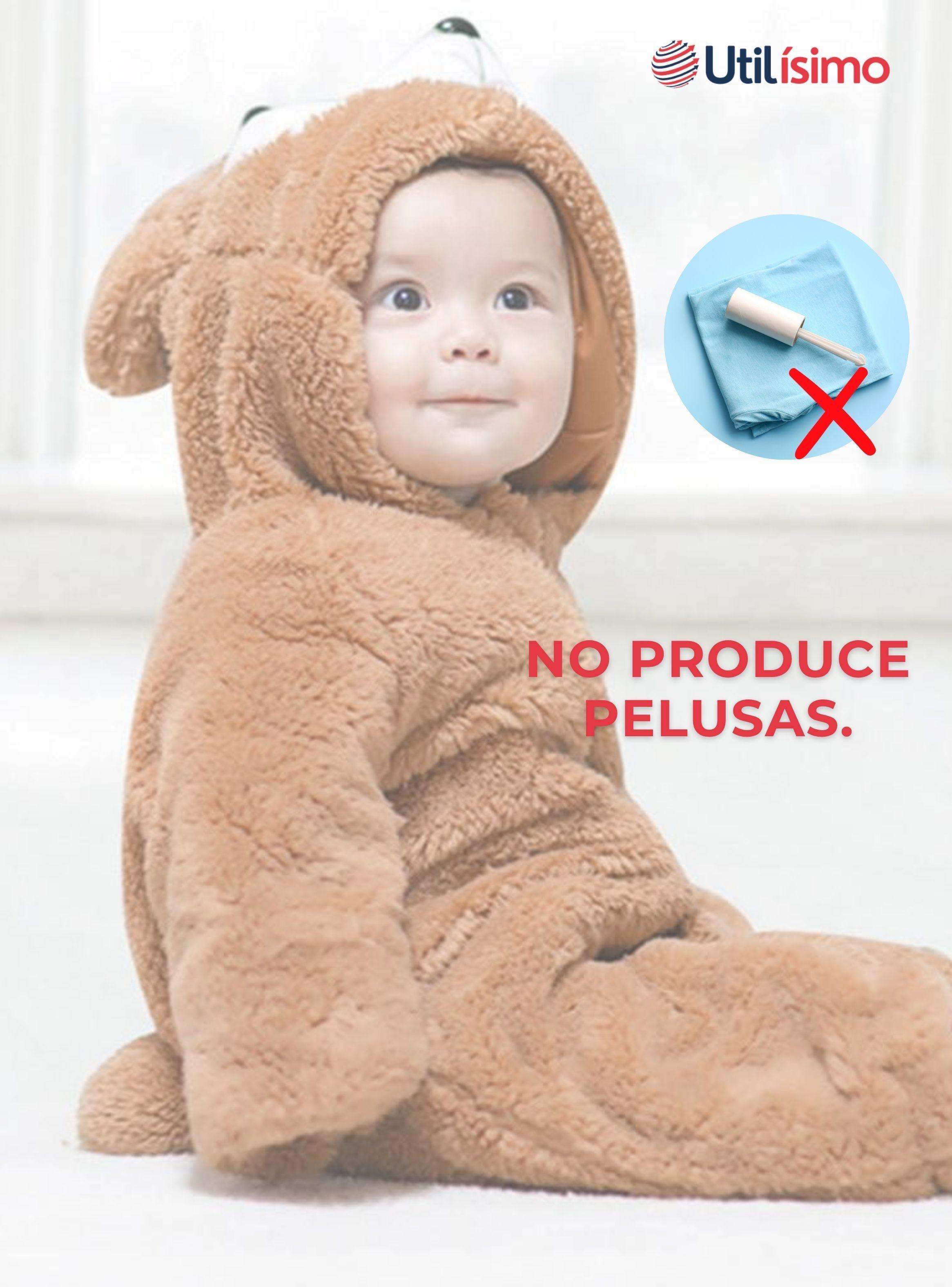 Enterito Oso Con Capucha Bebe Polar Marrón-6
