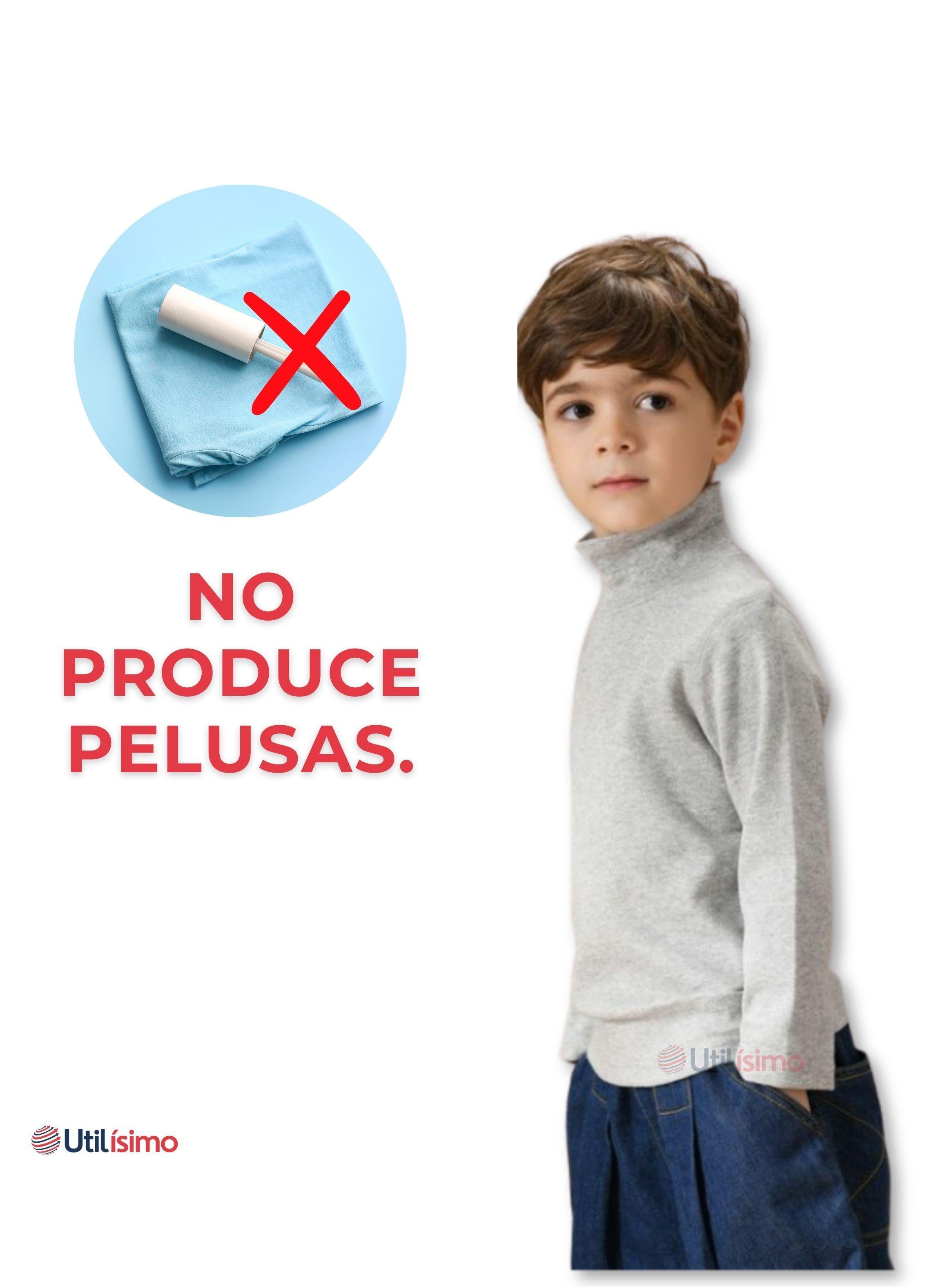 Camiseta Polera Beatle Polar Primera Capa Surtido Cuello Alto Niño-7