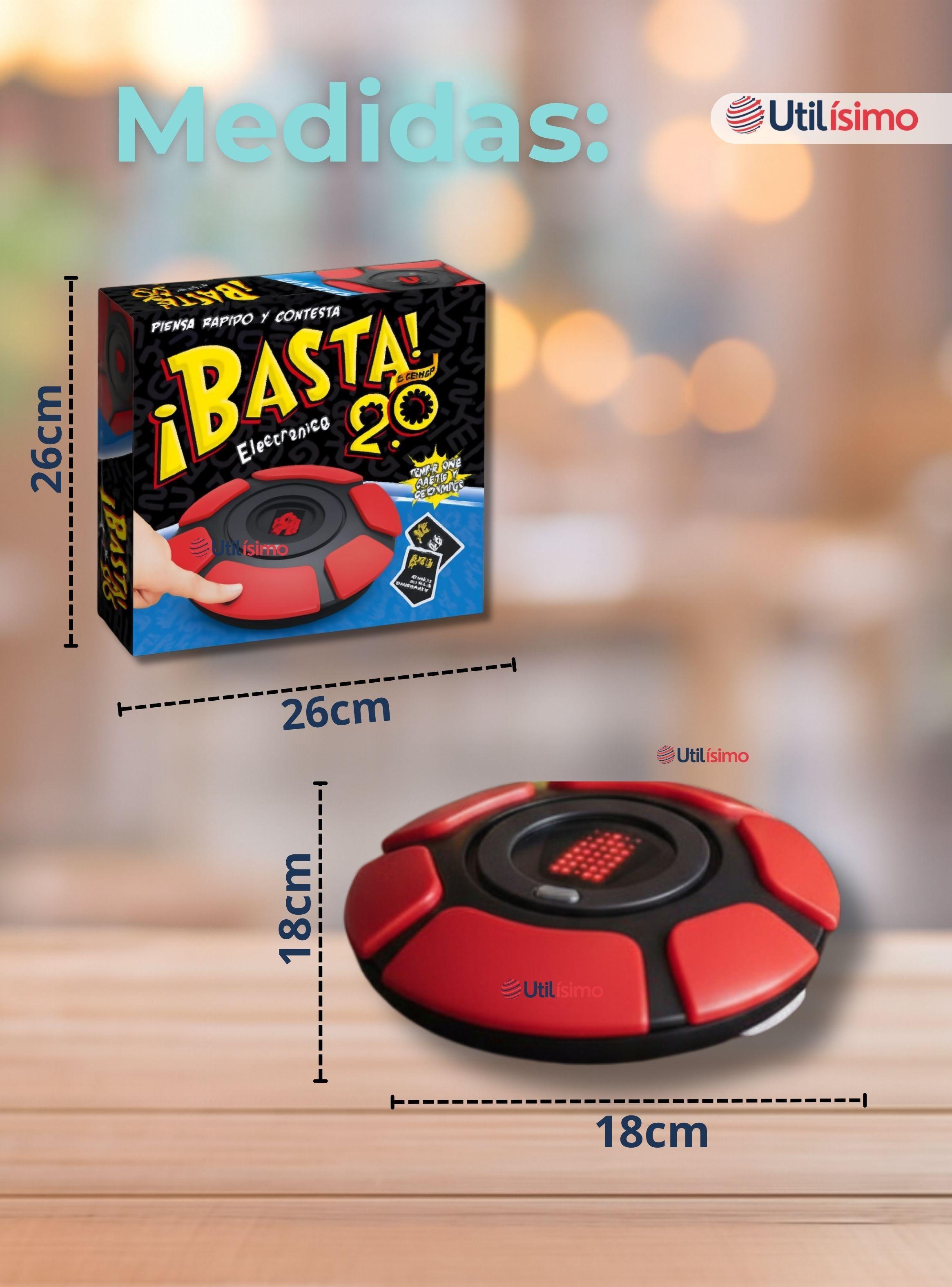 Basta Electrónico 2.0 Juego de Mesa Piensa Rápido-2