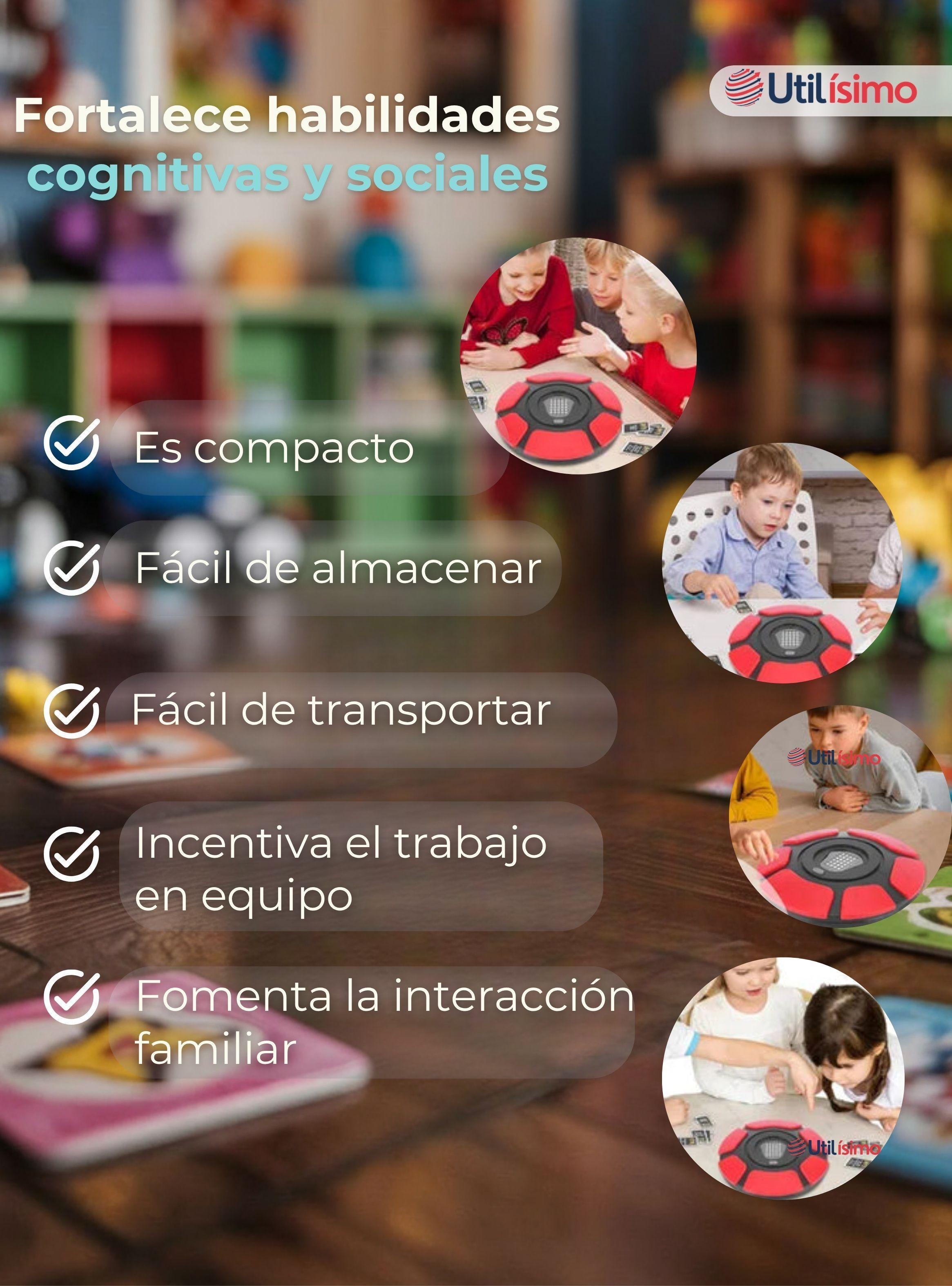 Basta Electrónico 2.0 Juego de Mesa Piensa Rápido-6