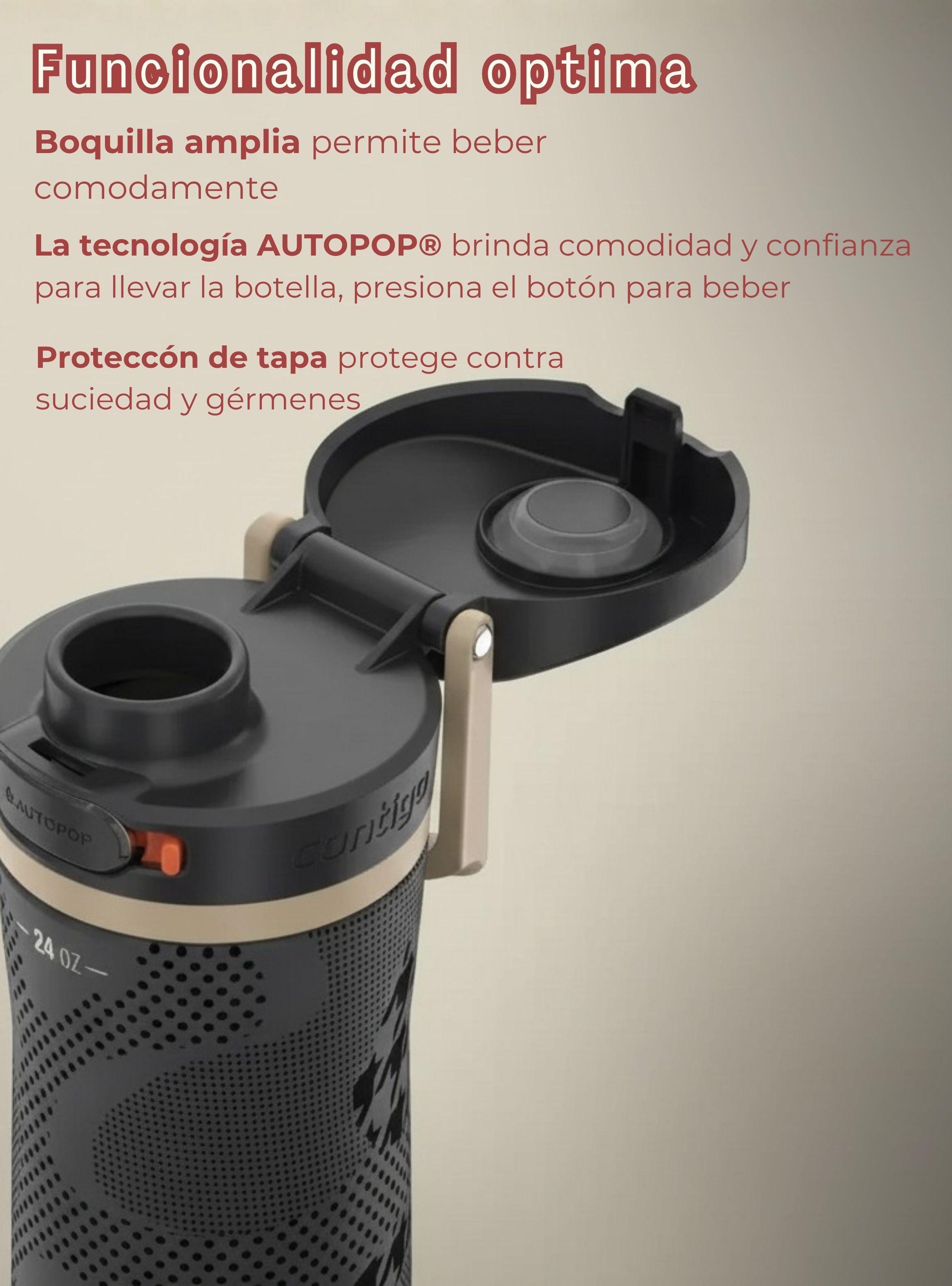 Vaso Térmico Contigo 709ml Ally Love Jackson Chill 2.0 Acero Inoxidable 24Oz Licorice-5
