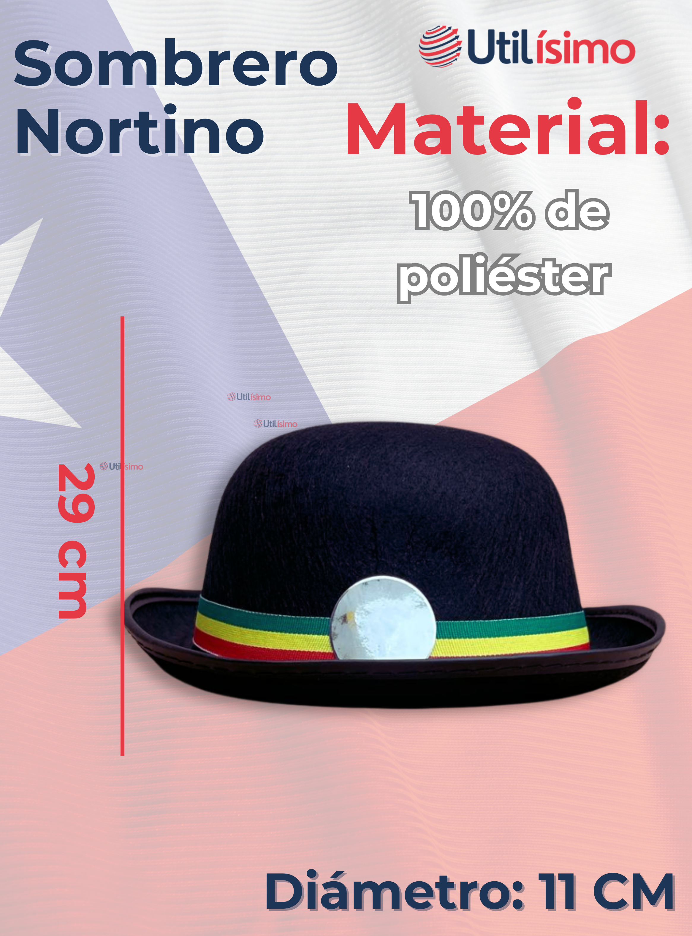 Sombrero Nortino Negro Niño Fiestas Patrias Baile Nortino-2
