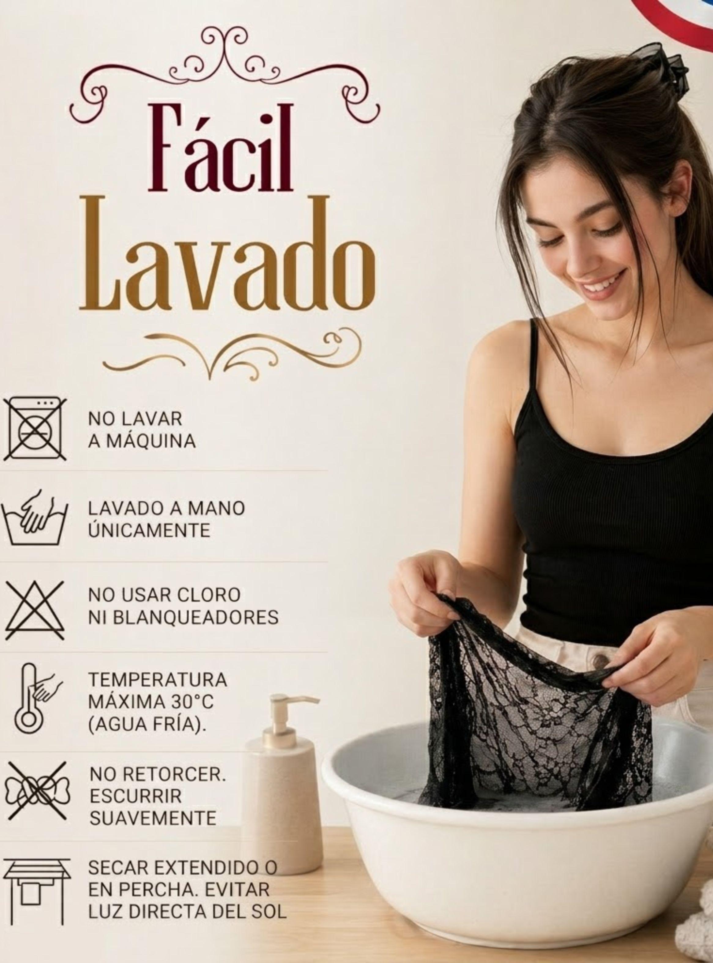 Puntilla Chal Negro 150x79 cm  Traje Típico Baile Chilote Mujer-7