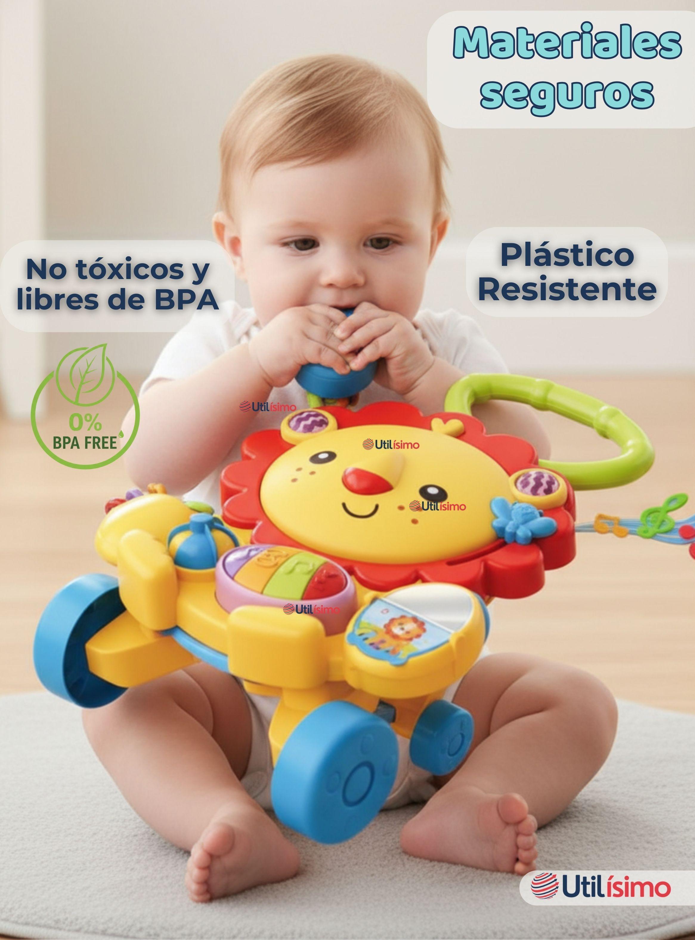 Andador Caminador Multifuncional Juguete Musical Bebé León Niña y Niño-2