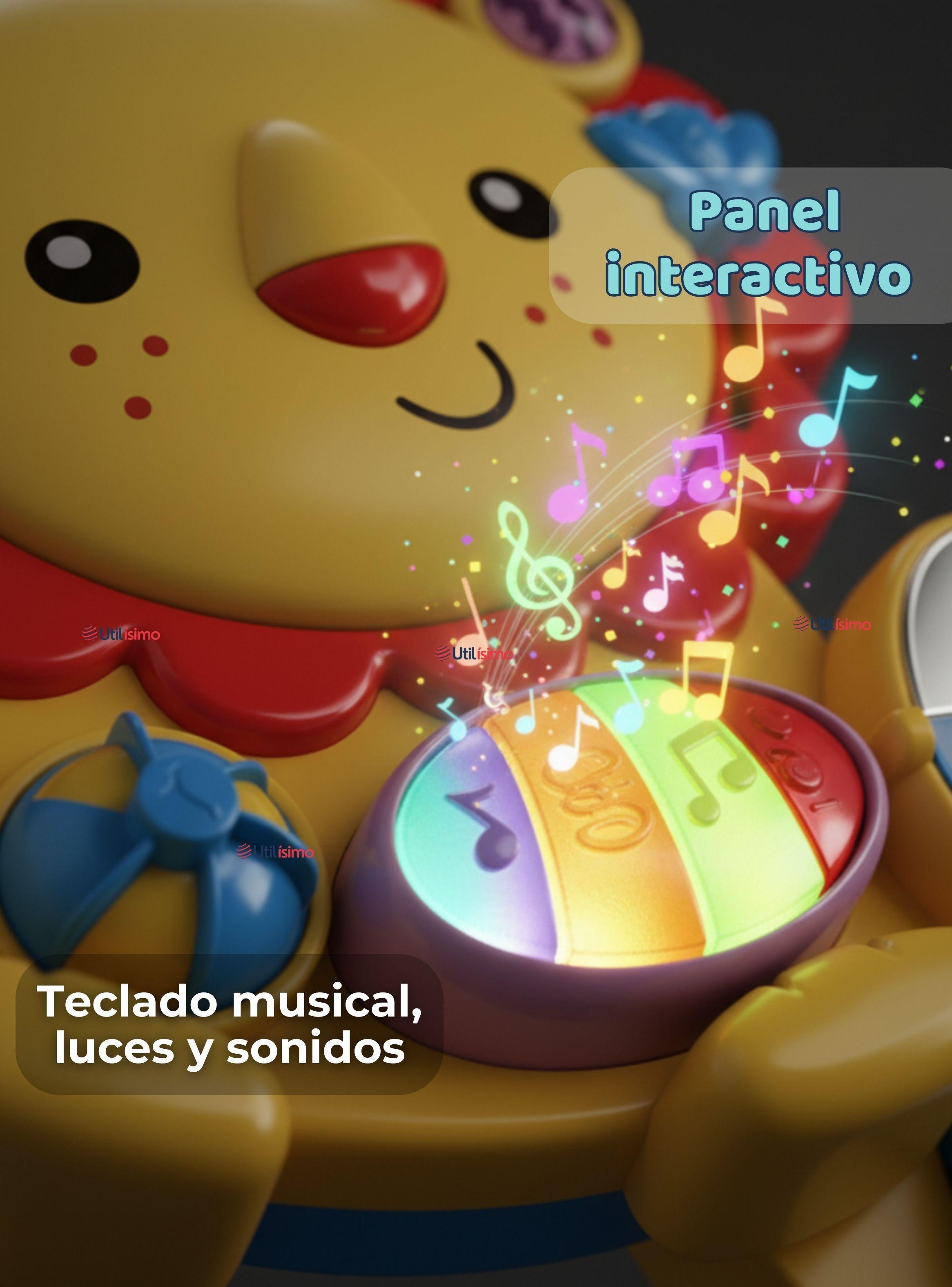 Andador Caminador Multifuncional Juguete Musical Bebé León Niña y Niño-4