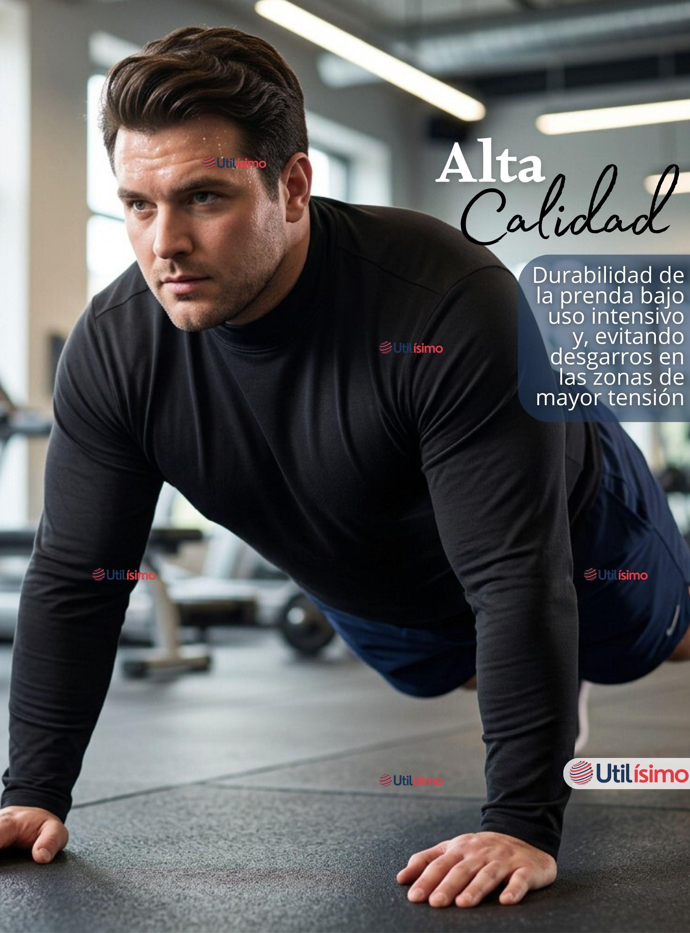 Camiseta Polera Bambú Primera Capa Cuello Beatle Manga Larga Colores Surtidos-5