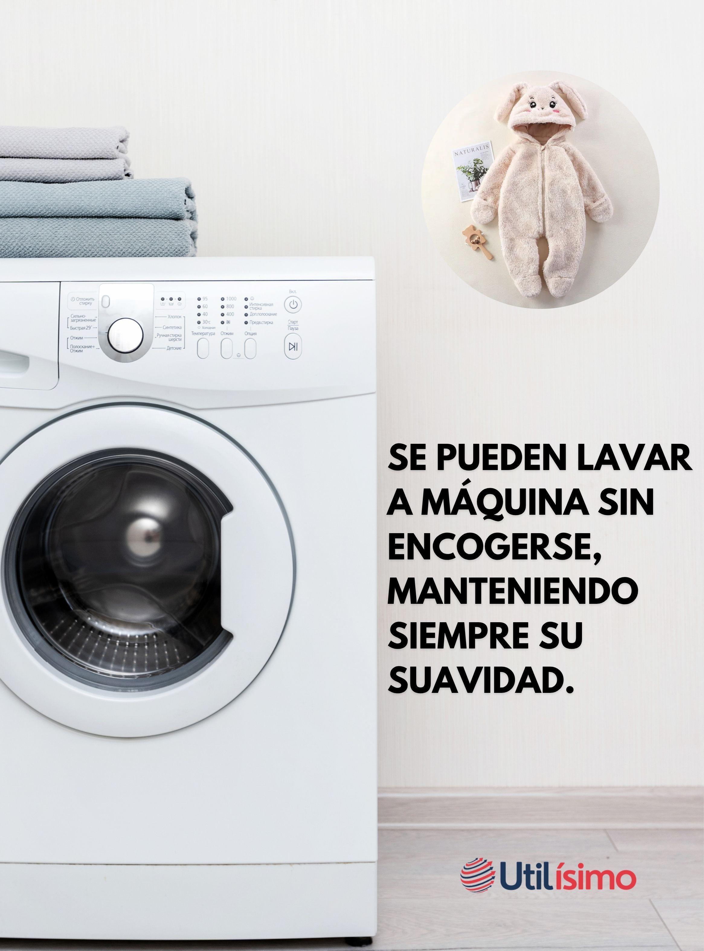 Enterito Conejito Con Capucha Bebe Polar Blanco-5