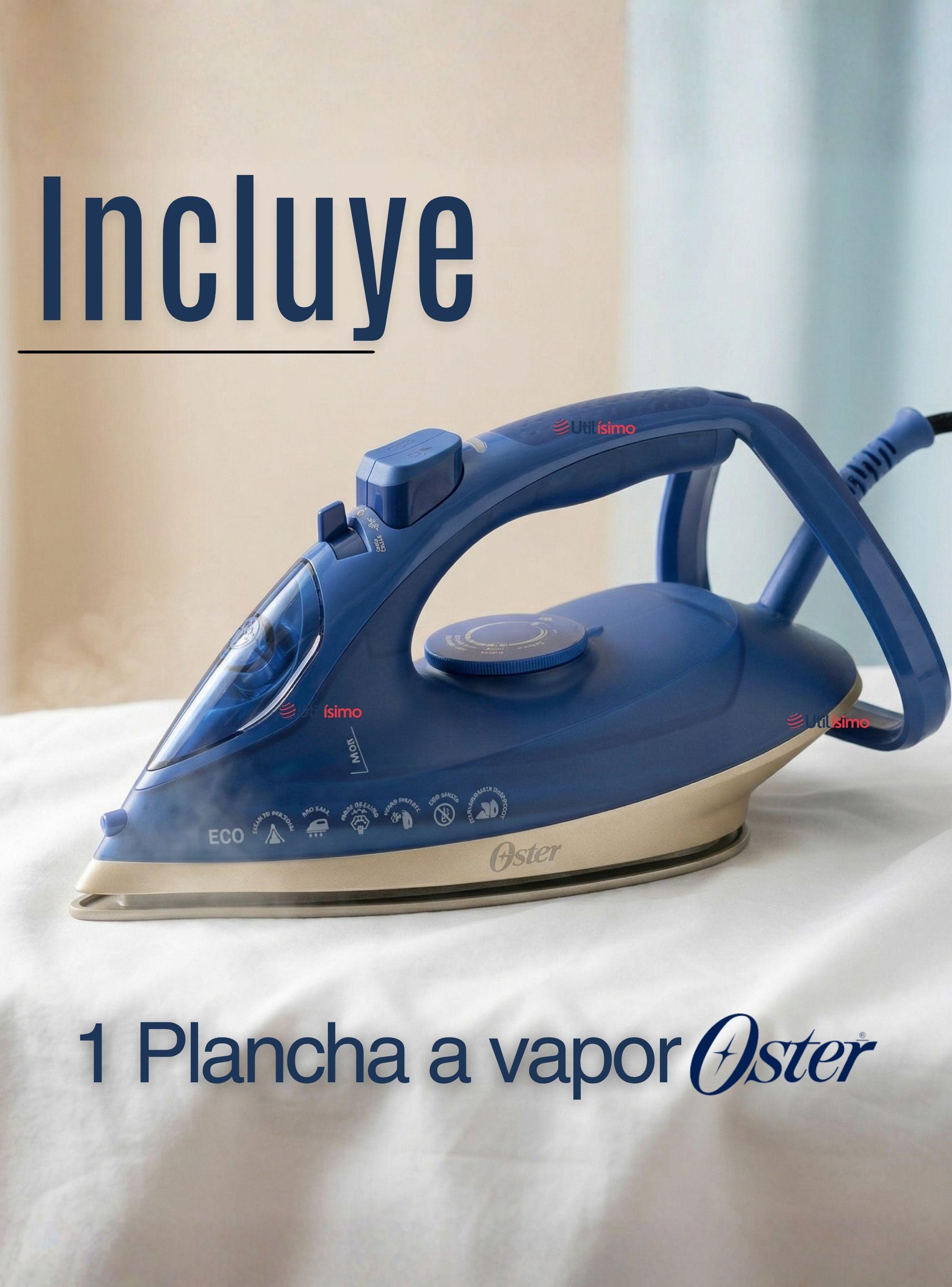 Plancha de vapor Oster®, AeroGlide Max S7800,azul, GCSTAC7801-2