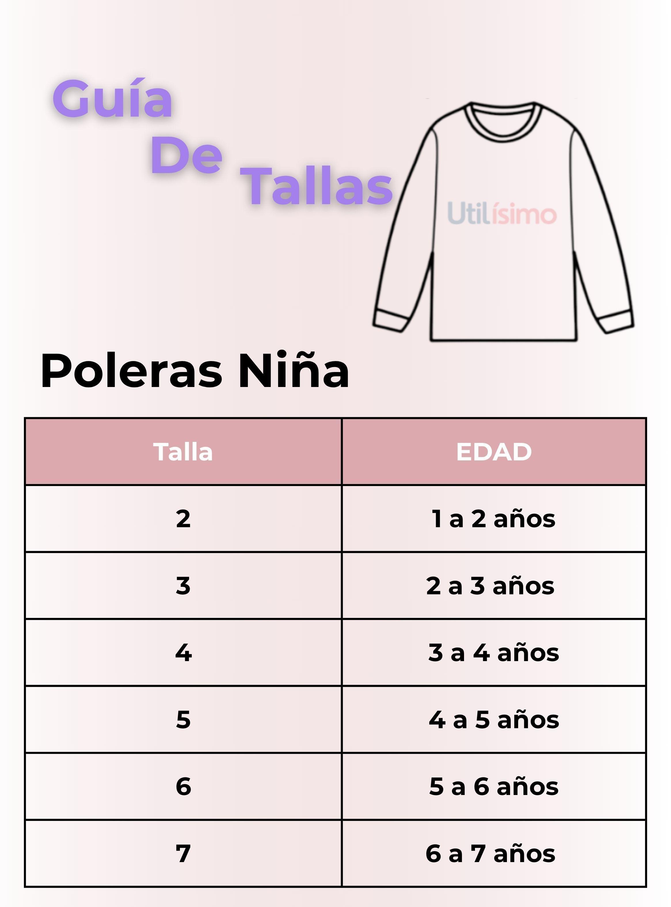 Polera Algodón Manga Larga Niñas Camiseta Guitarra Blanco-2