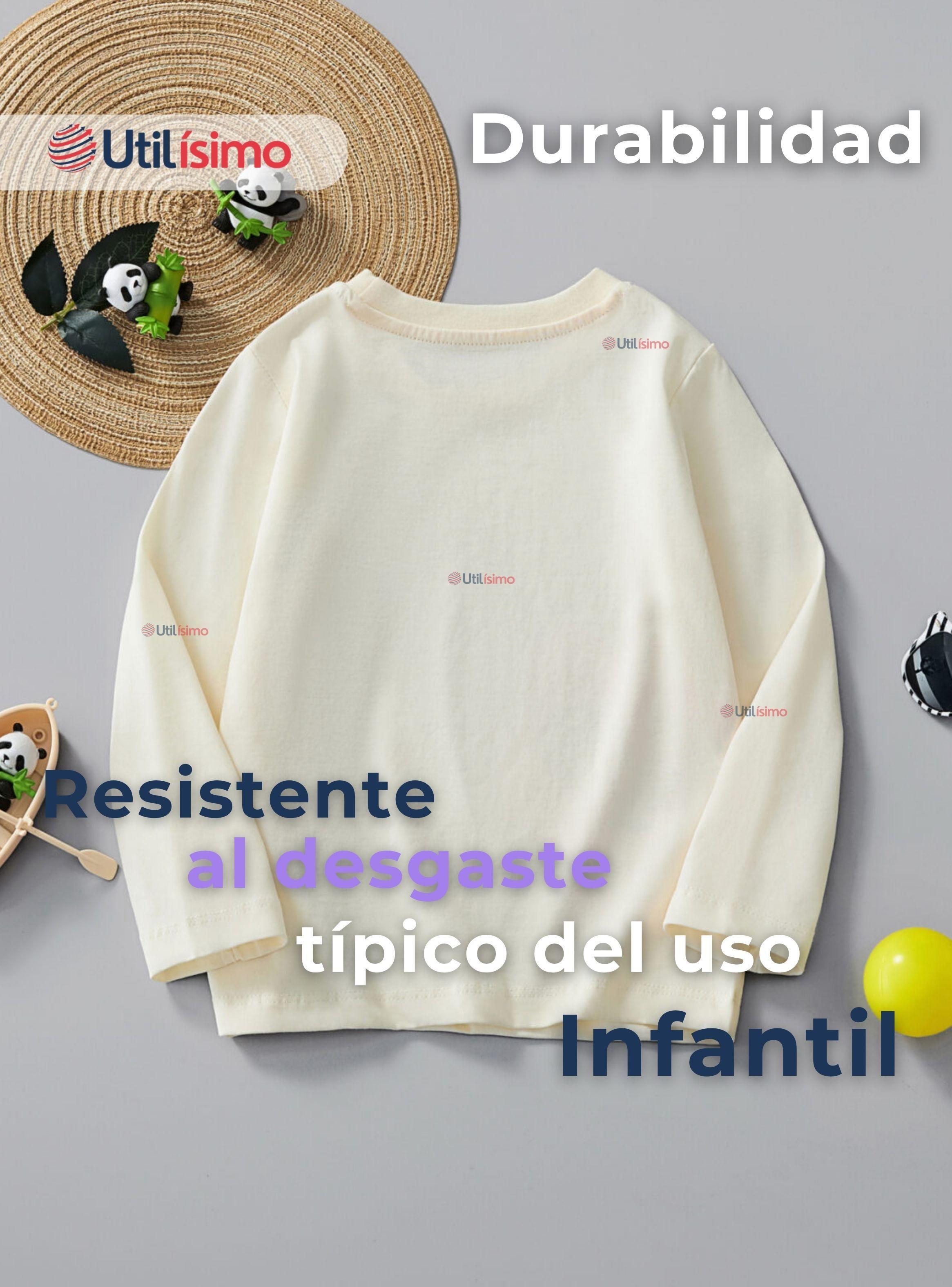Polera Algodón Manga Larga Niñas Camiseta Guitarra Blanco-4