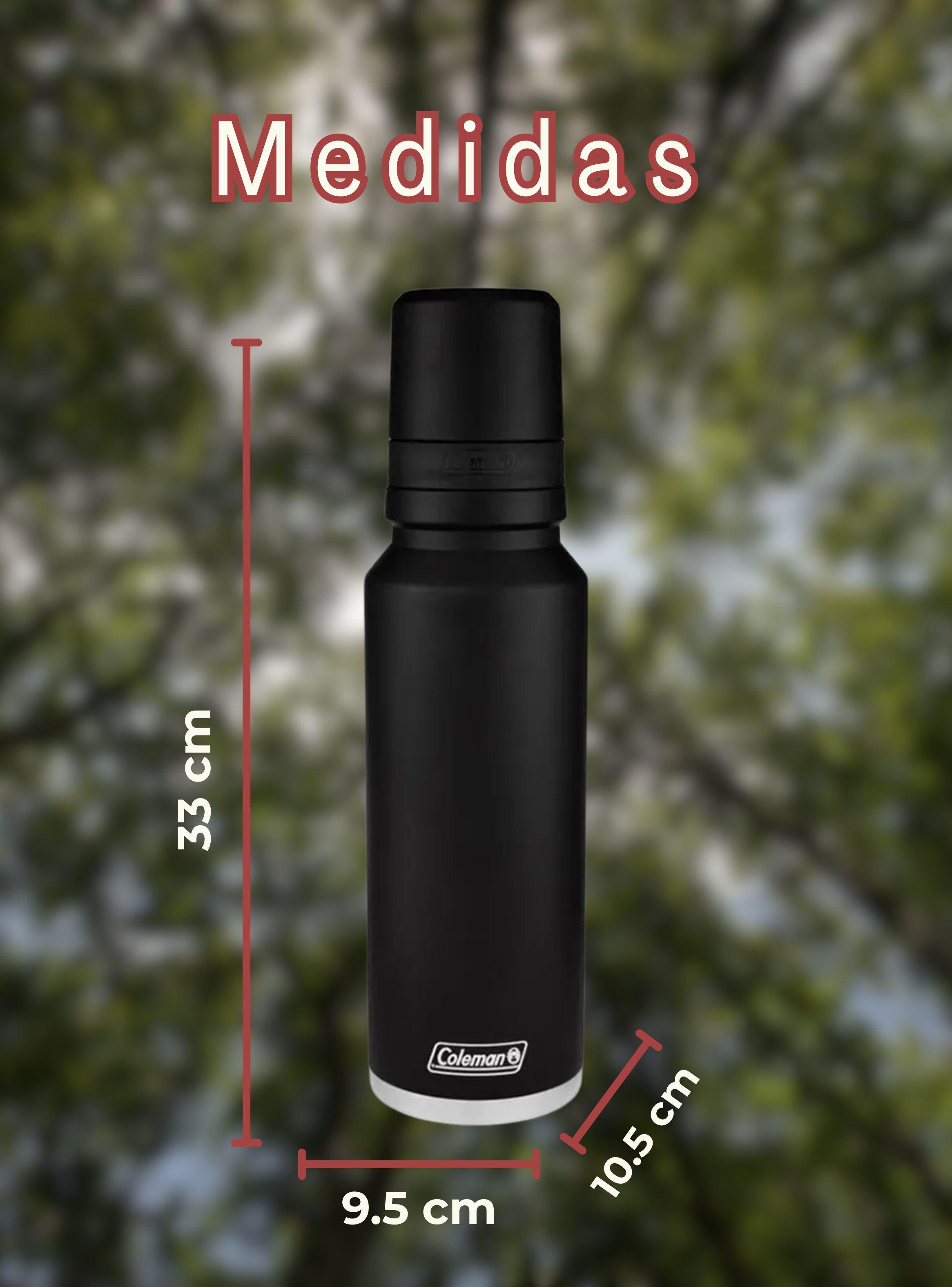 Termo Coleman 3Sixty Acero Inoxidable 1200ml Vaso Térmico Jumbo Color Negro-2