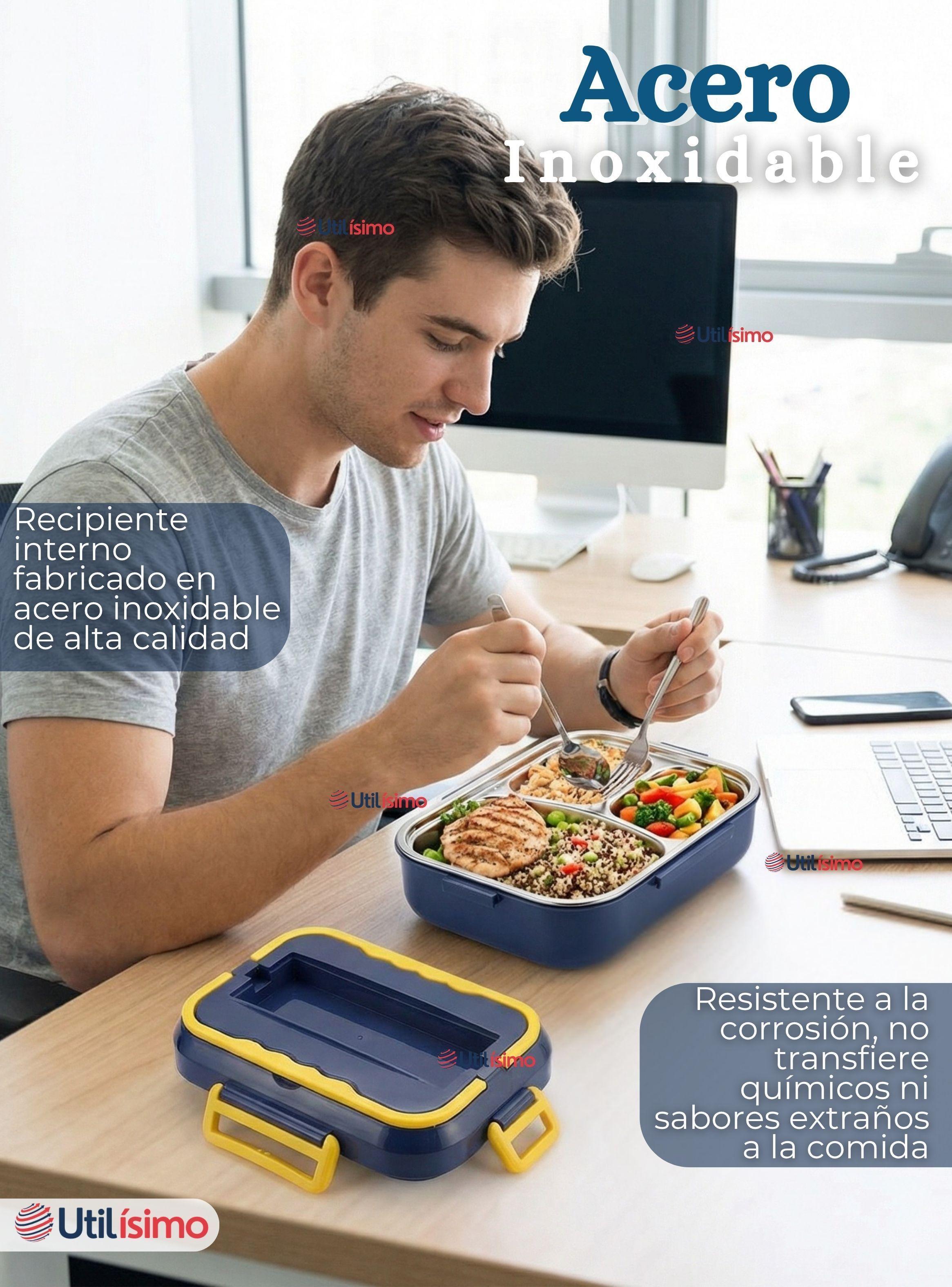 Lonchera Eléctrica Lunchbox Portátil Fiambrera Calentadora 1.5L 40W de Coche Oficina-6