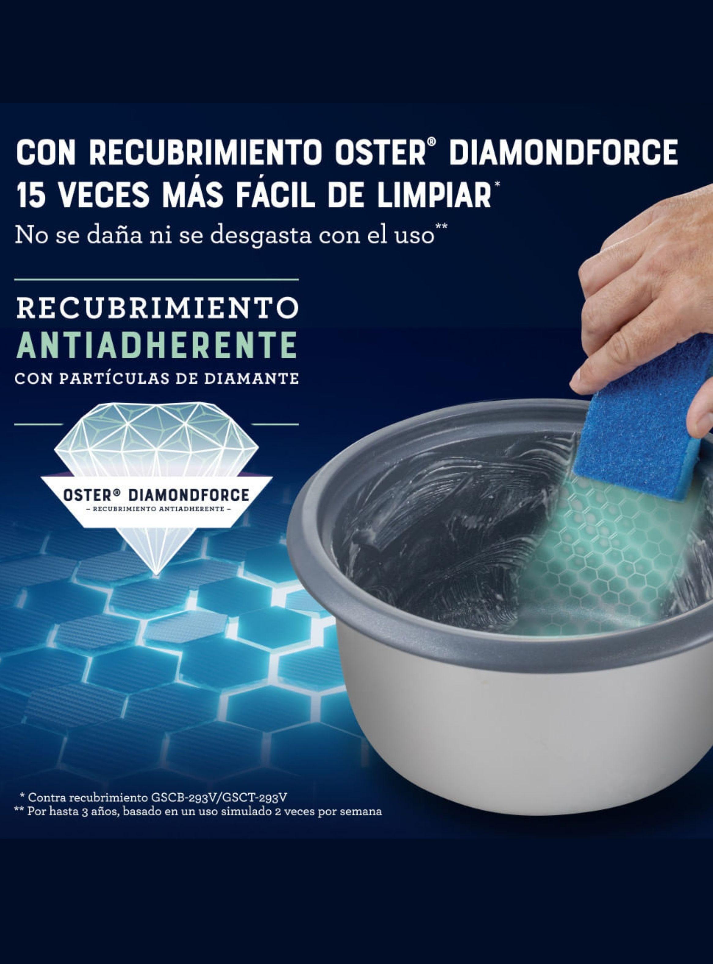 Oster Arrocera 3en1,Recubrimiento Antiadherente 1,8L Oster DiamondForcen,CKSTRC10DFSKE Version 2026-6