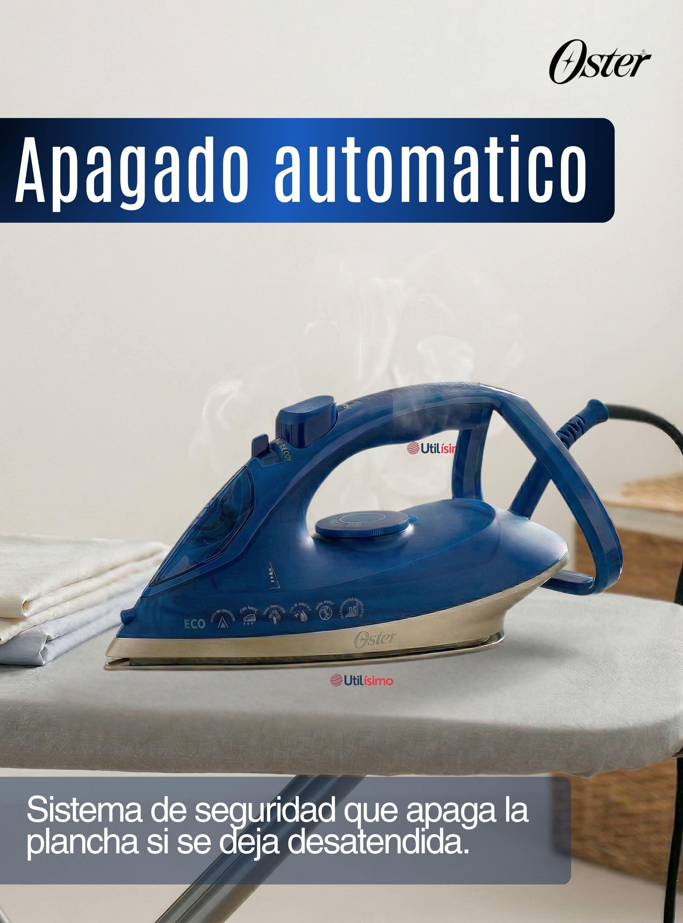 Plancha de vapor Oster®, AeroGlide Max S7800, azul , GCSTAC7801 Apagado Automático-6