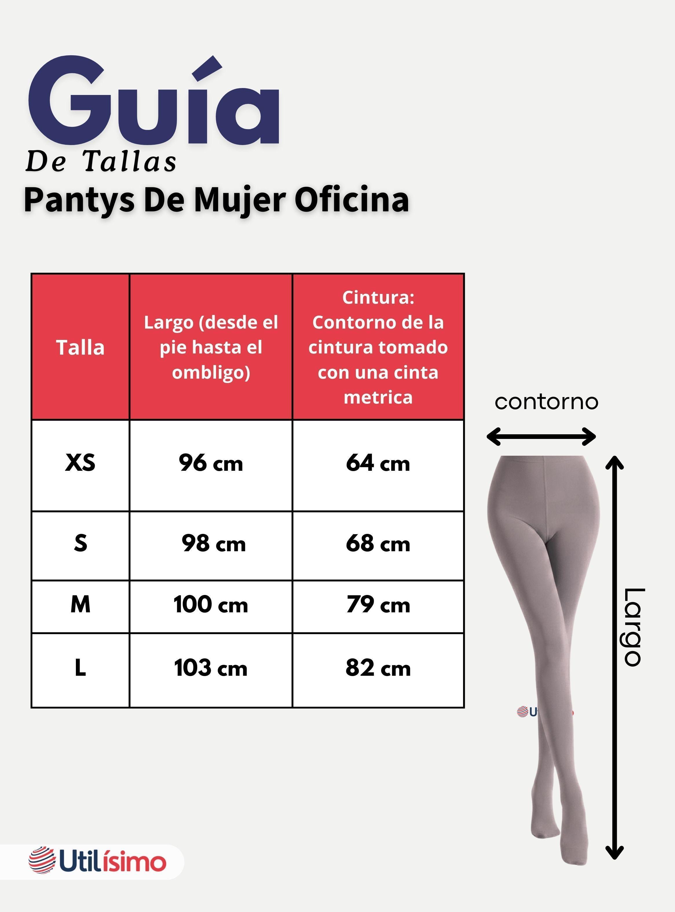 Pack 3 Pantys Semitransparentes Elasticadas Oficina Gris-3
