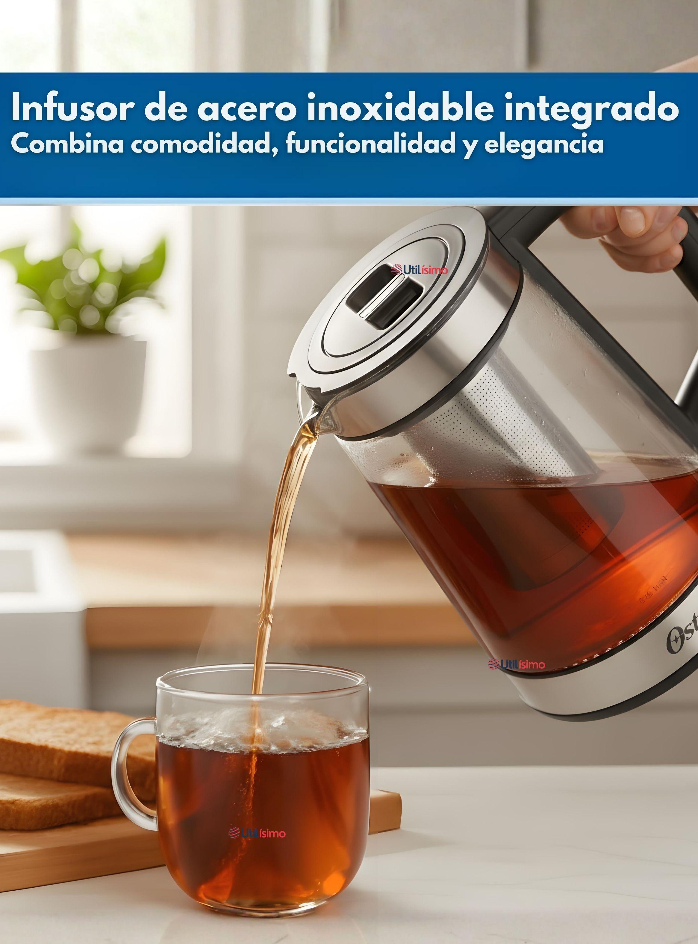 Hervidor Eléctrico Oster , 2 en 1, Capacidad 1.8 L BVSTKT5803B052-4