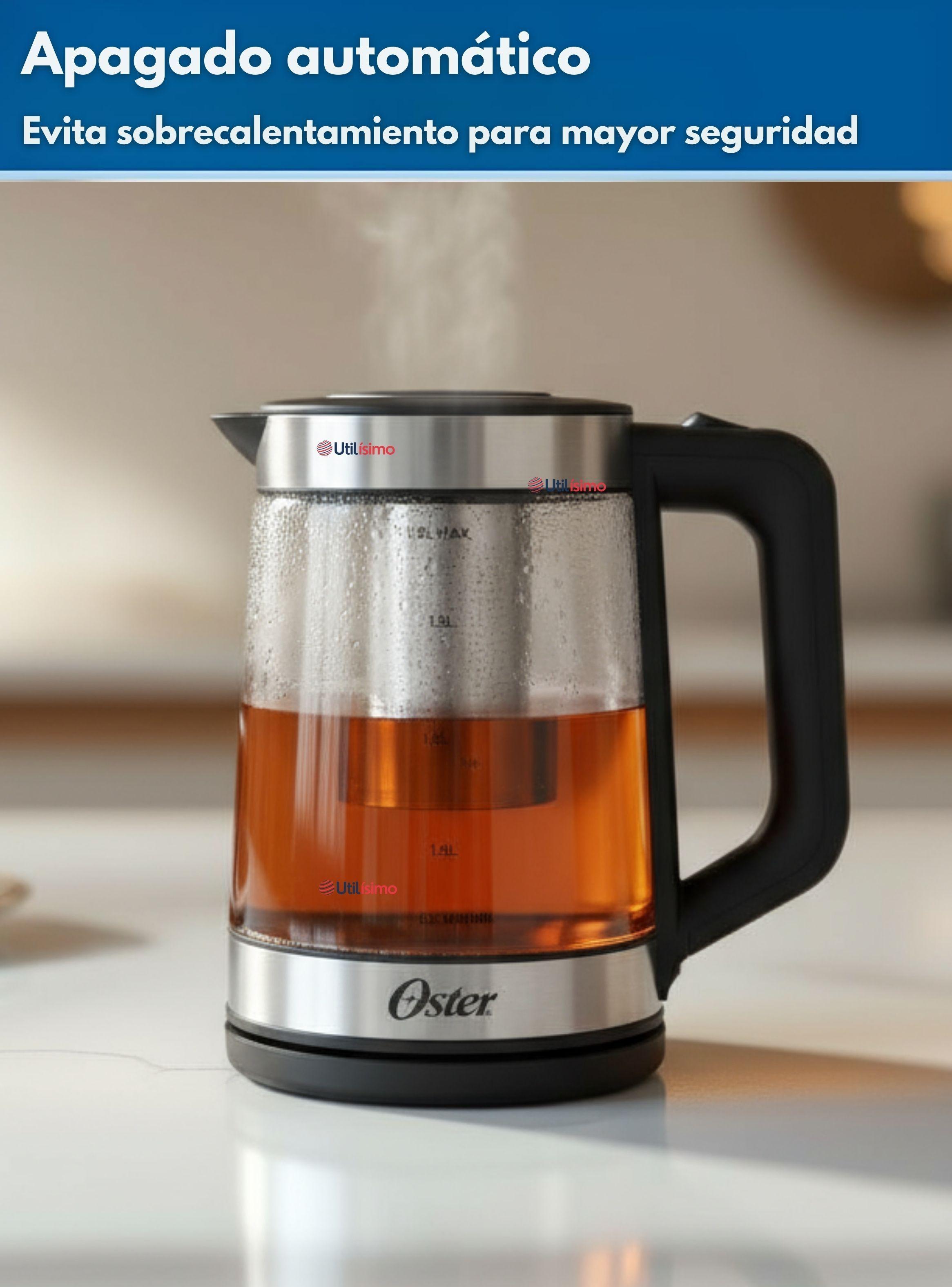 Hervidor Eléctrico Oster , 2 en 1, Capacidad 1.8 L BVSTKT5803B052-6