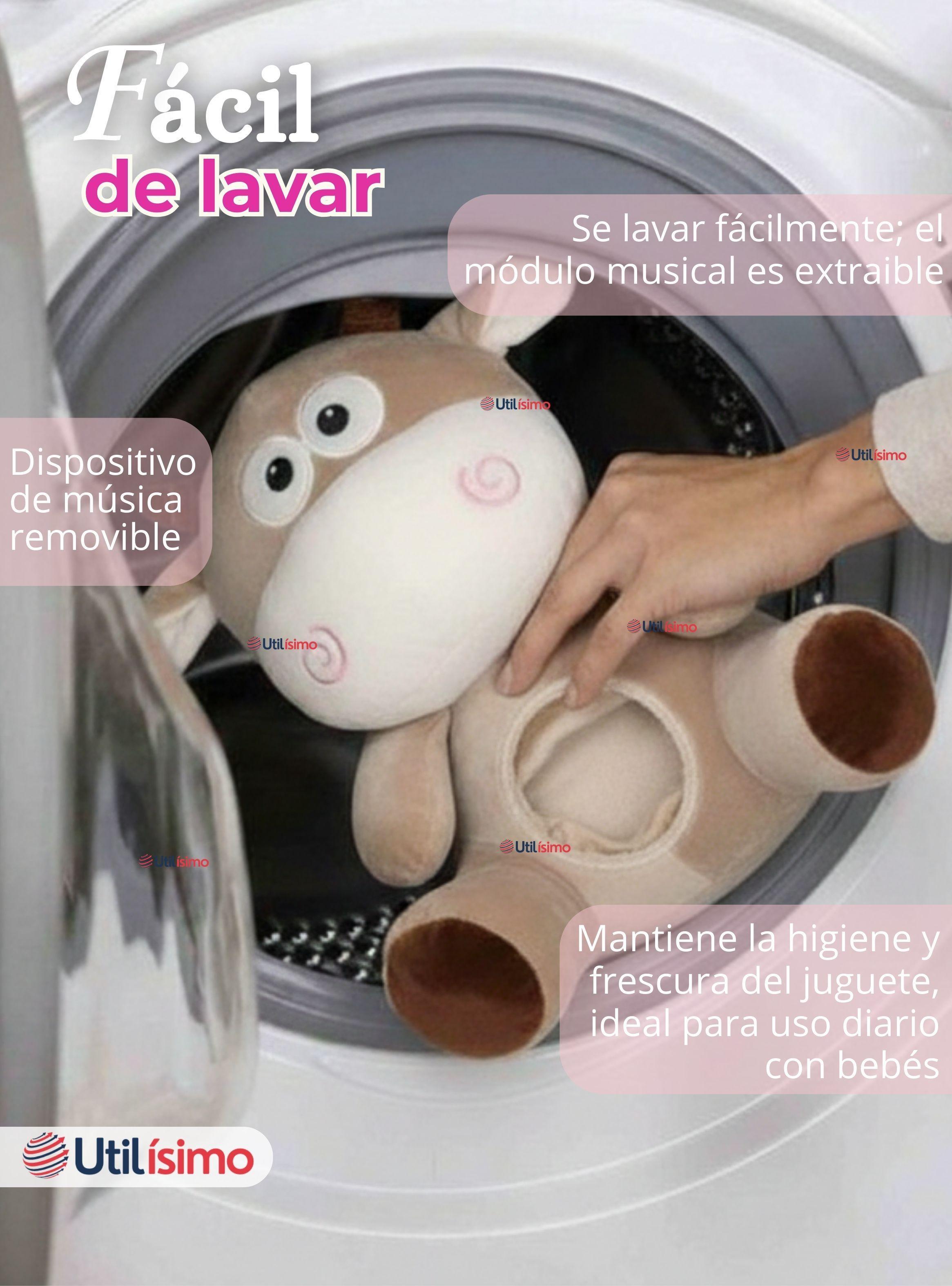 Peluche Vaca Espantacuco Con Luz Y Sonido Para Bebé Niño Niña-7