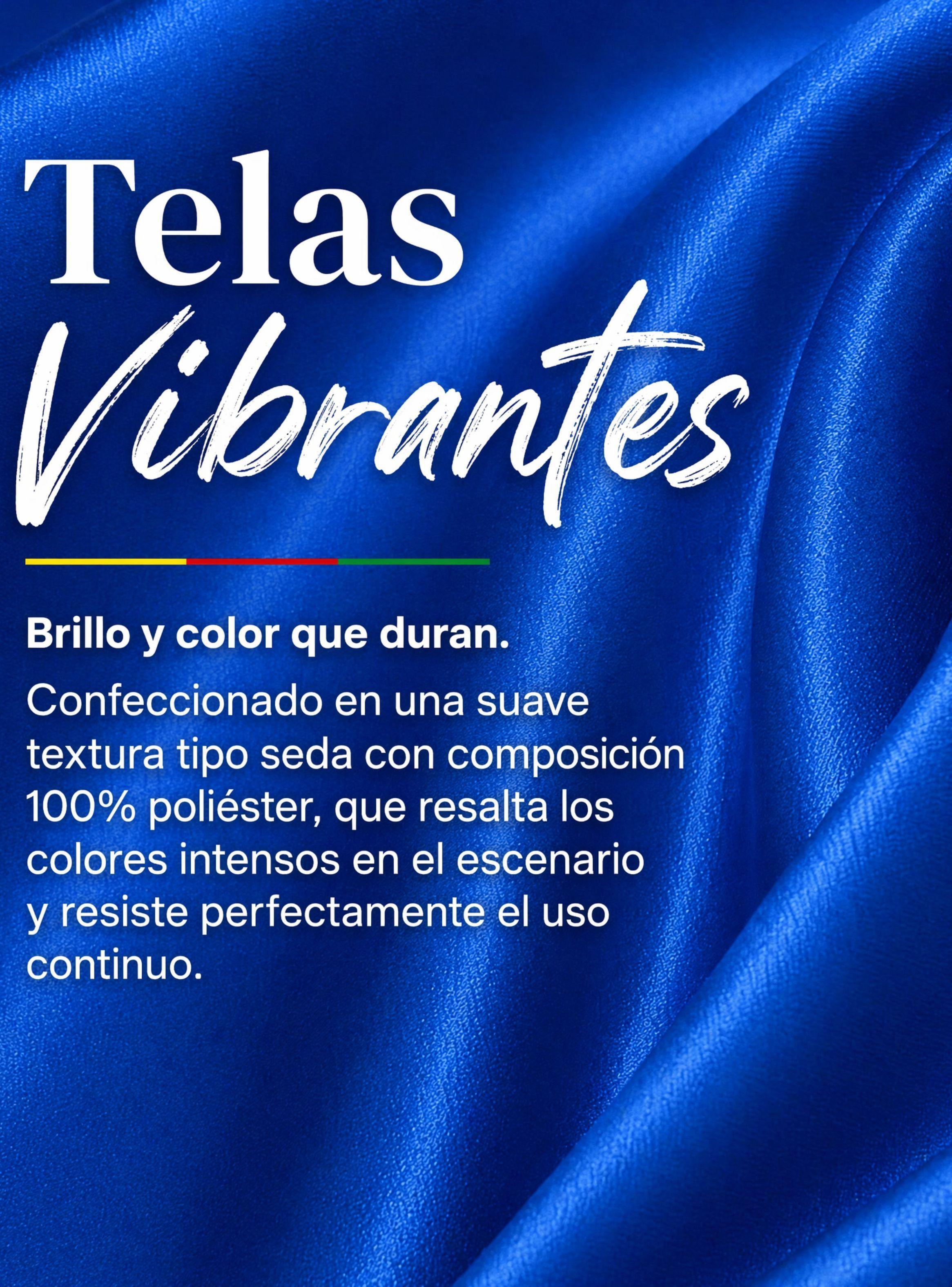 Pack 3 Trajes Nortinos Niña 3 piezas color Azul Baile Típico Fiestas Patrias-6
