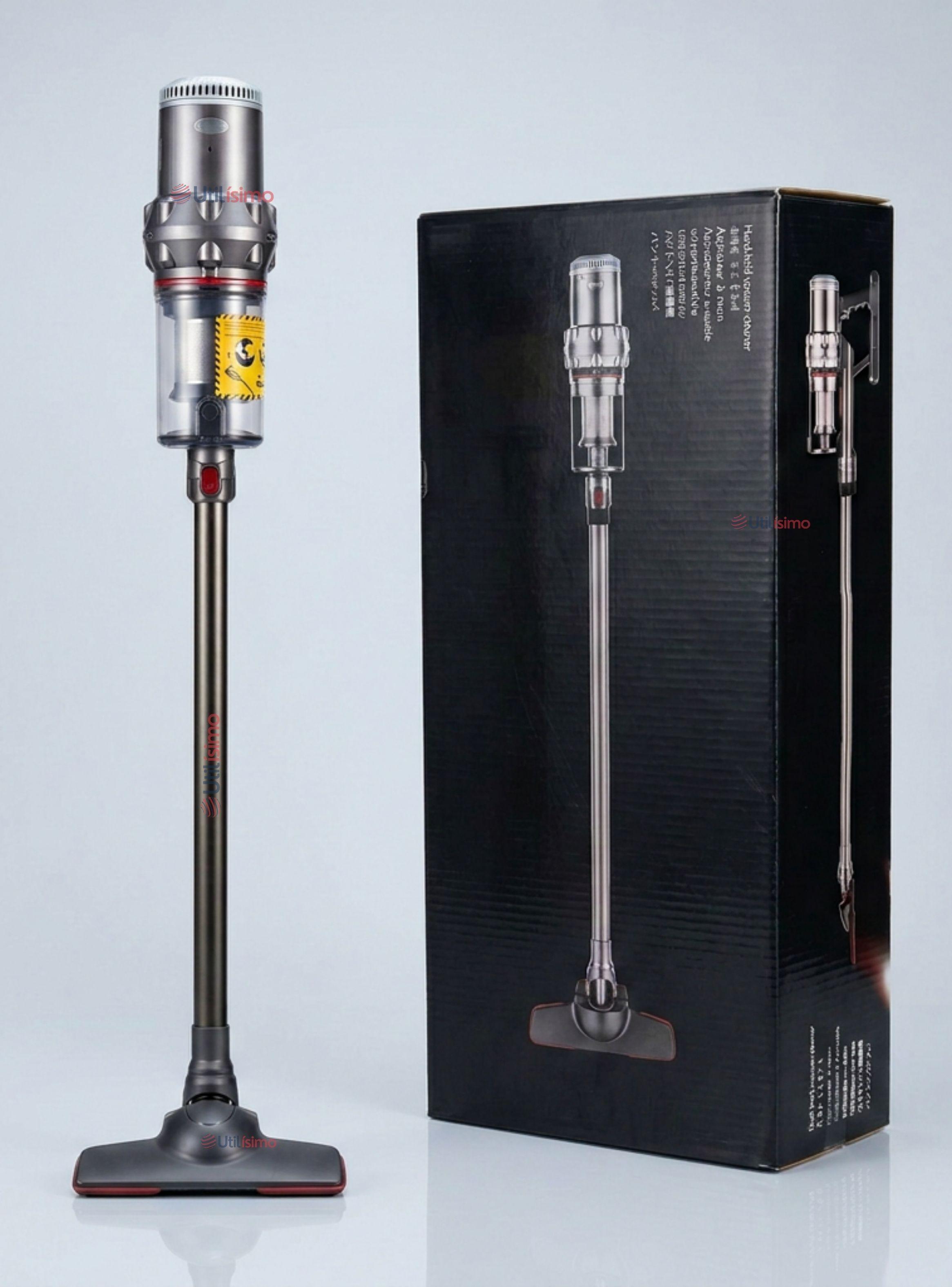 Aspiradora Vertical Portátil de 3 Velocidades con Filtro Hepa Lavable-0