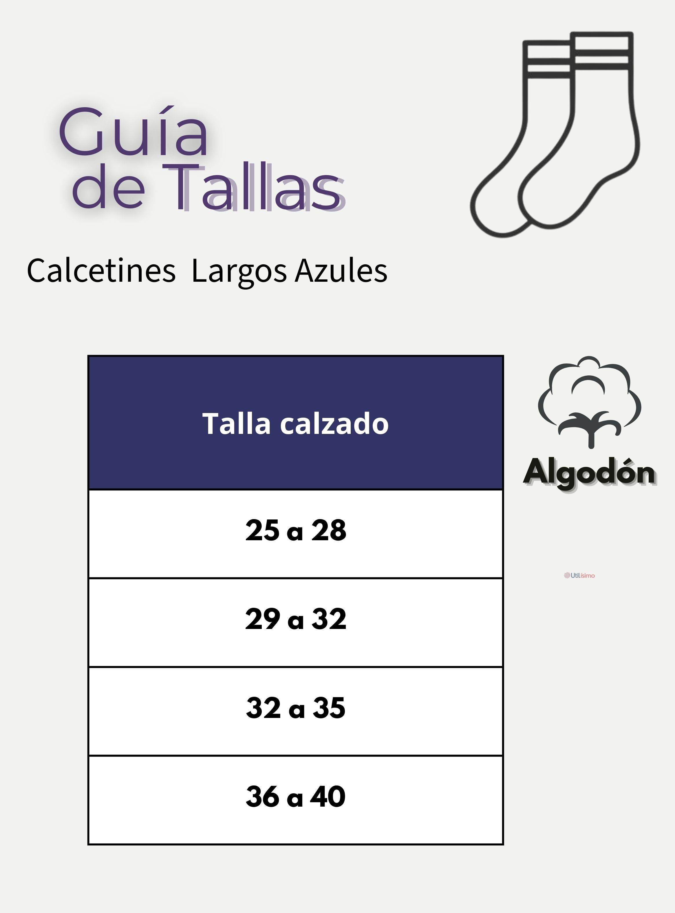 Pack 6 Calcetines Escolares Largo Algodón Color Gris Niñas-3
