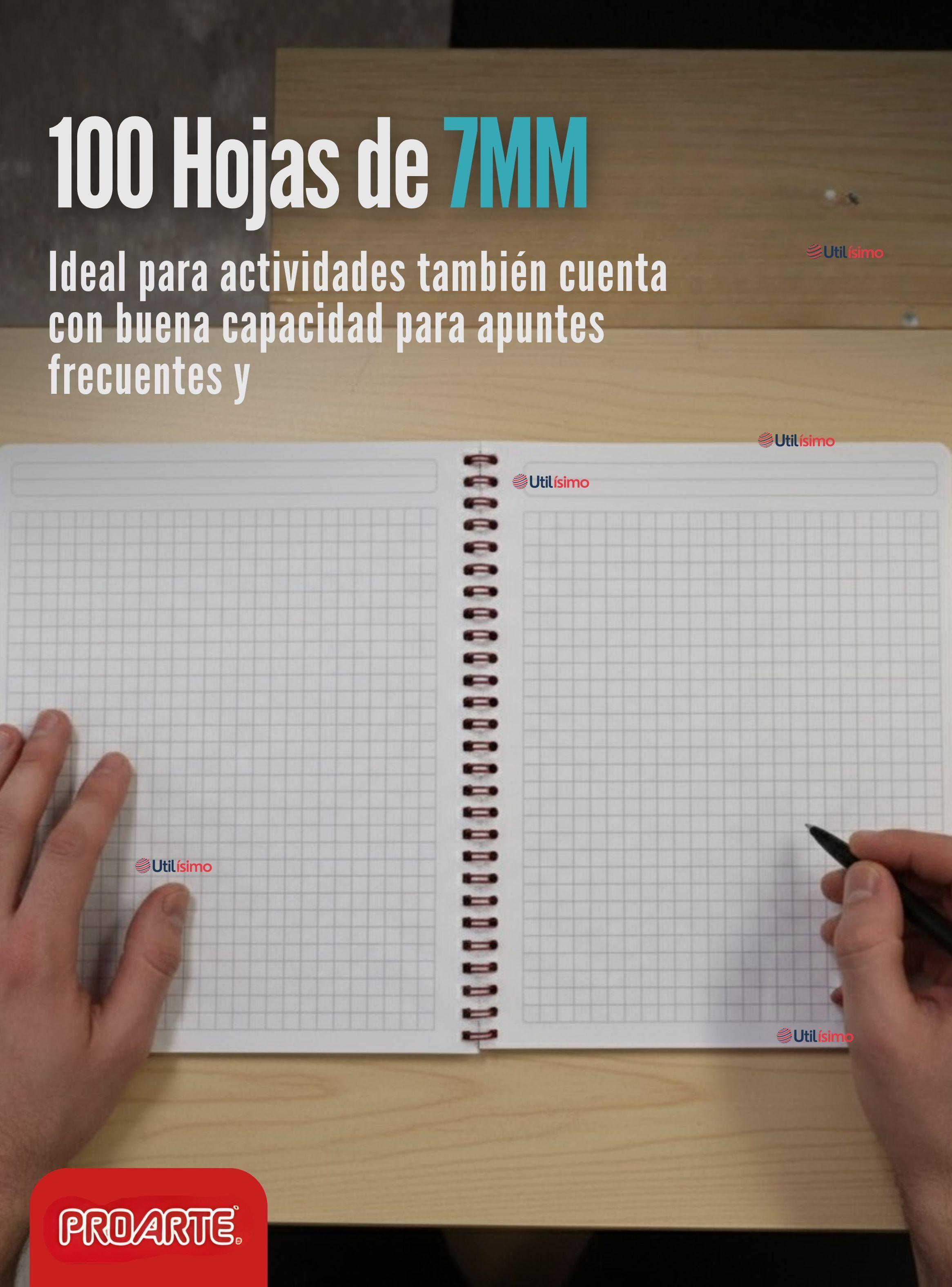 Pack 5 Cuadernos Universitarios Marvel Heroes de 100 Hojas Proarte Diseños Surtidos-5