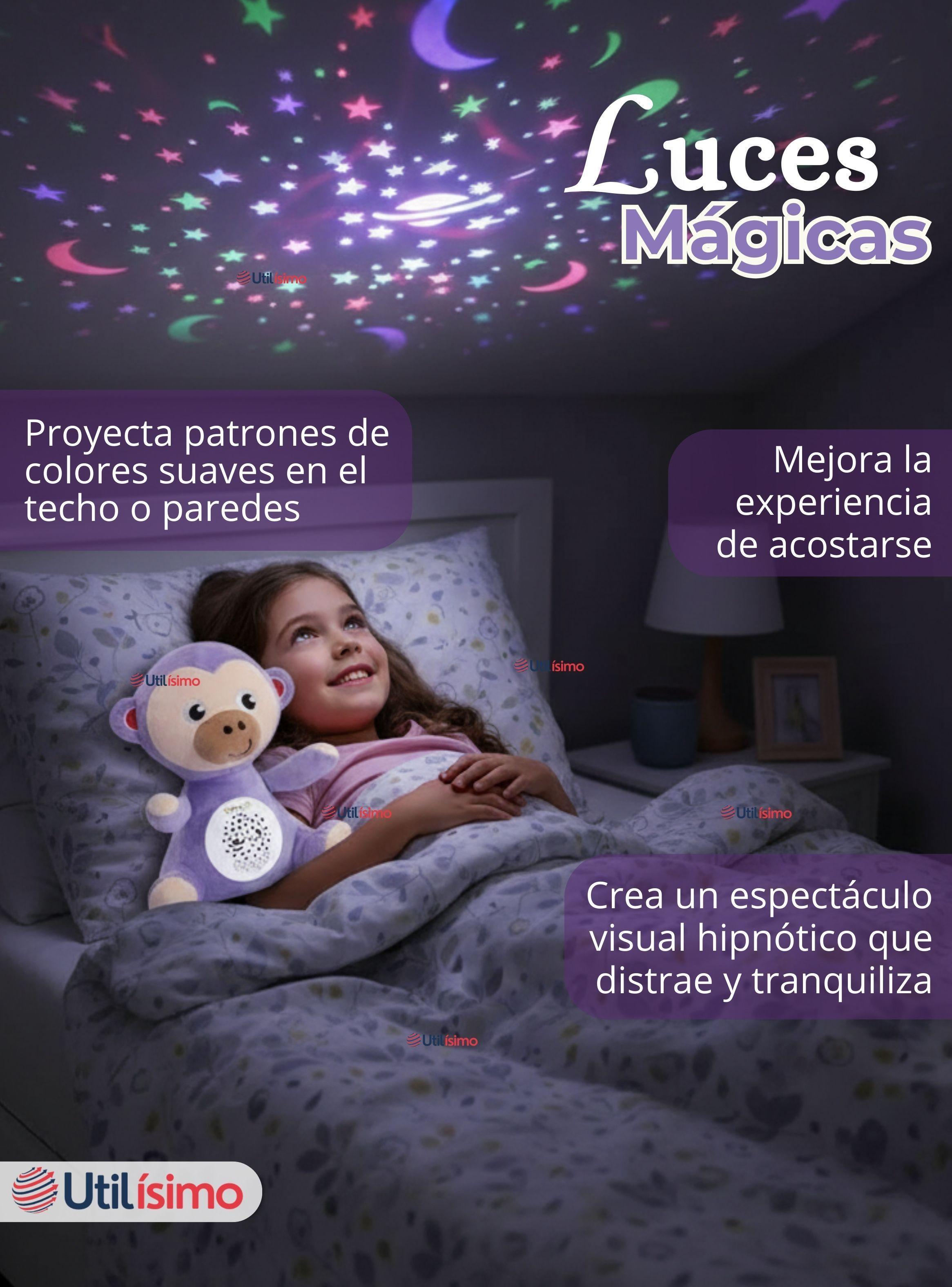 Peluche Mono Espantacuco Con Luz Y Sonido Bebé Niño o Niña-7