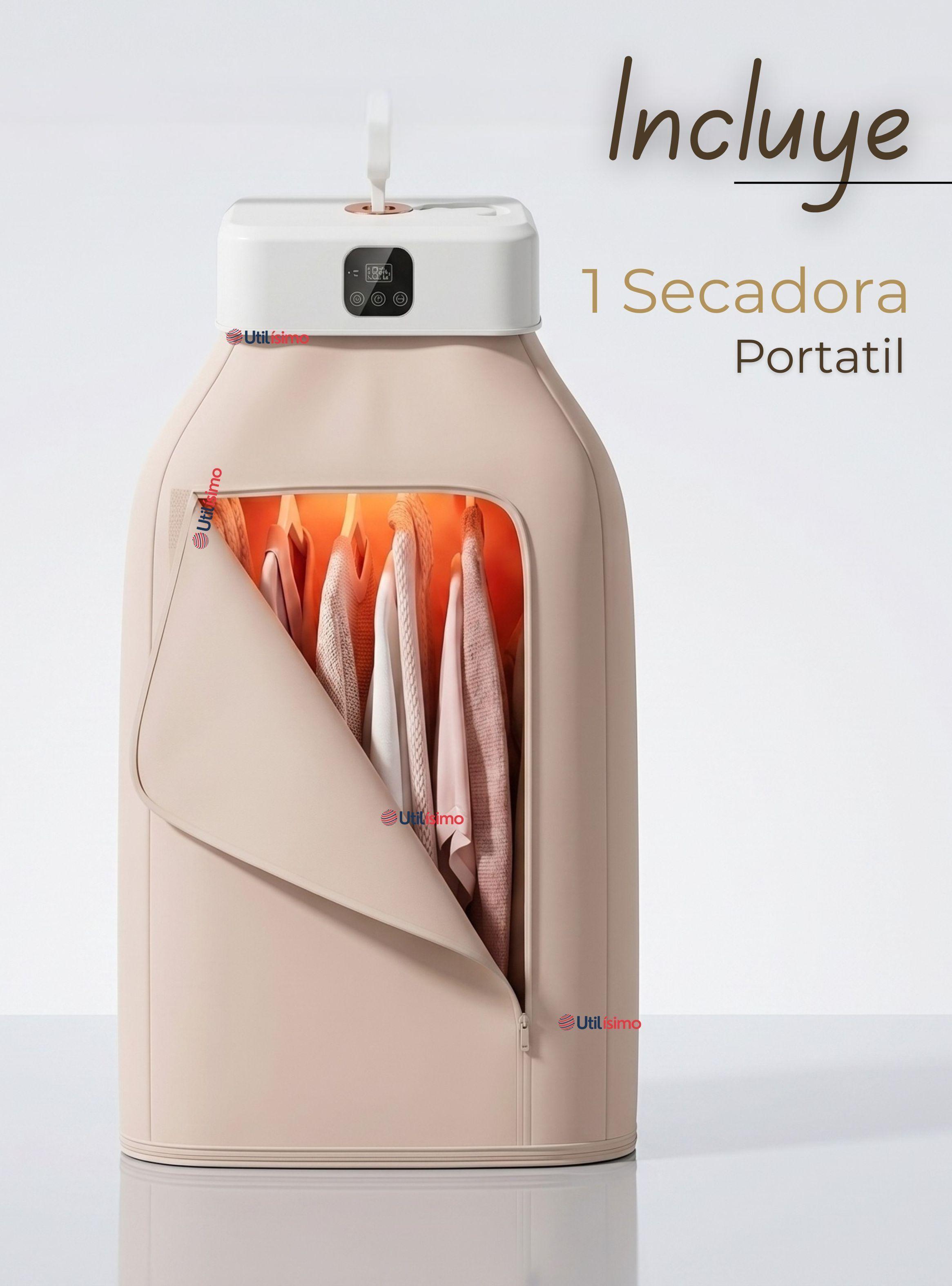 Secadora Ropa Portátil Compacto Eléctrico Bajo Consumo 900W - 1000W-2