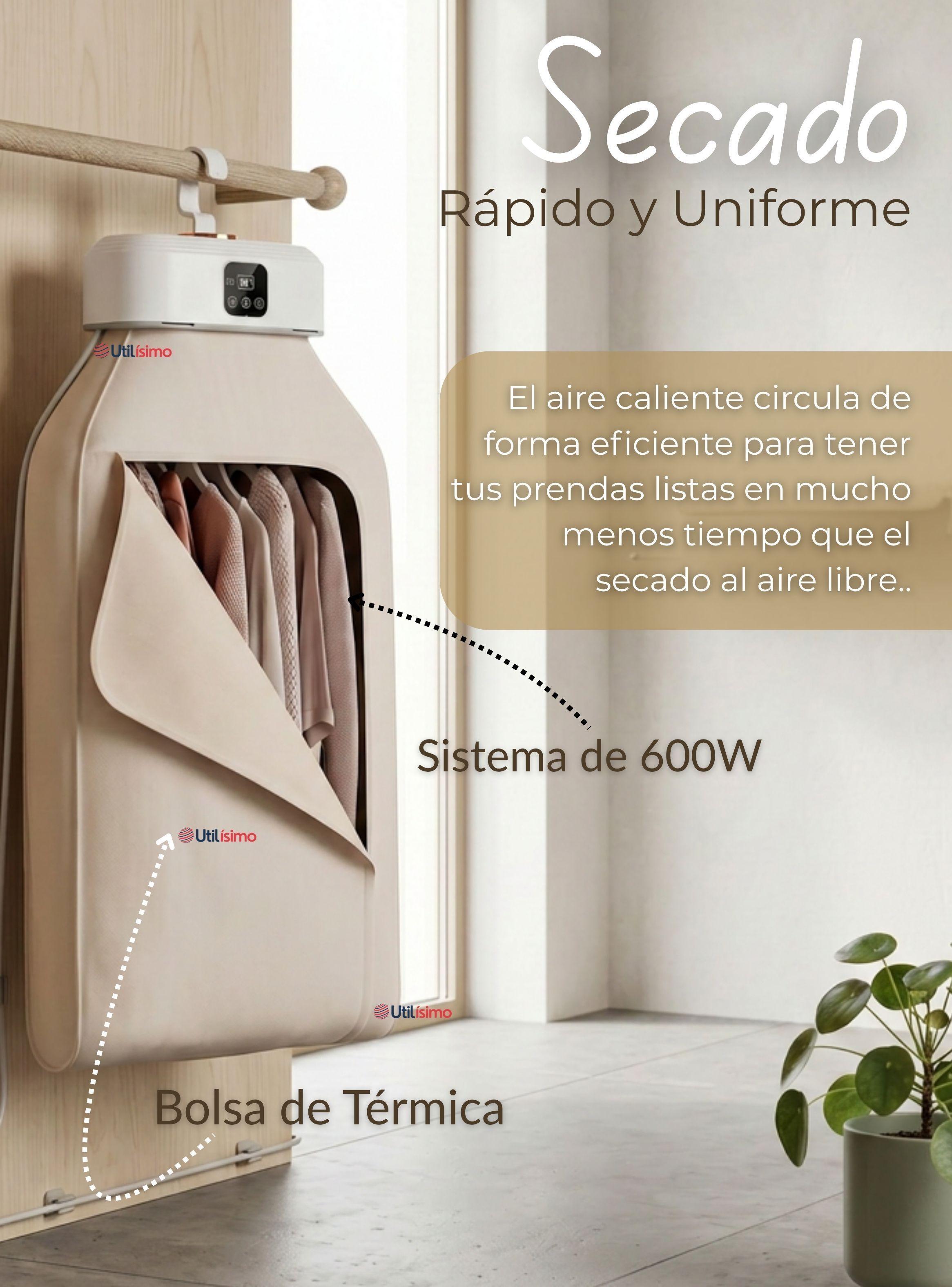 Secadora Ropa Portátil Compacto Eléctrico Bajo Consumo 900W - 1000W-5