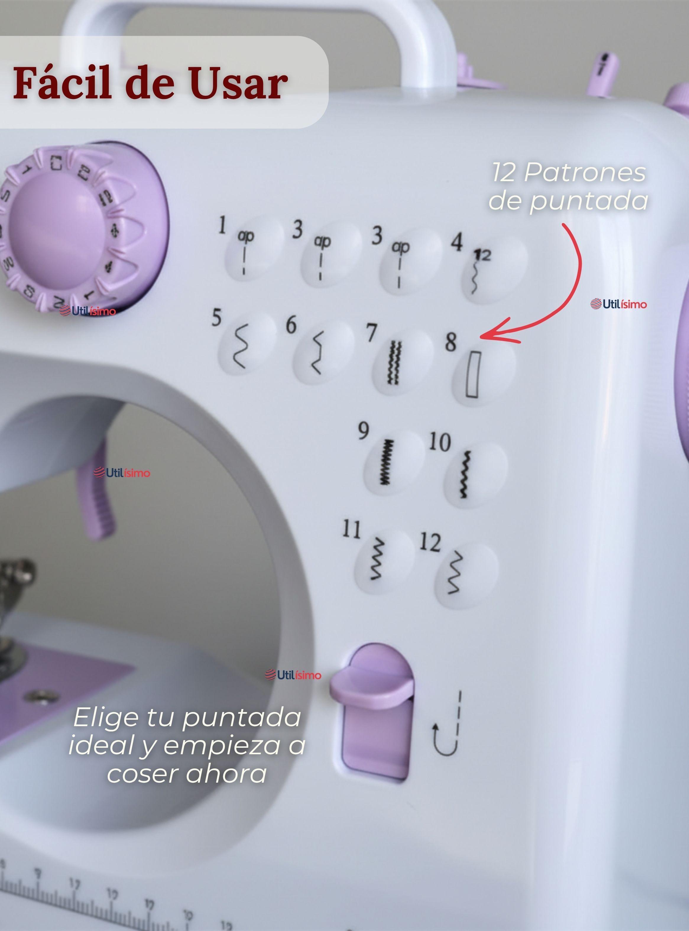 Mini Máquina De Coser Multifuncional Portátil -4