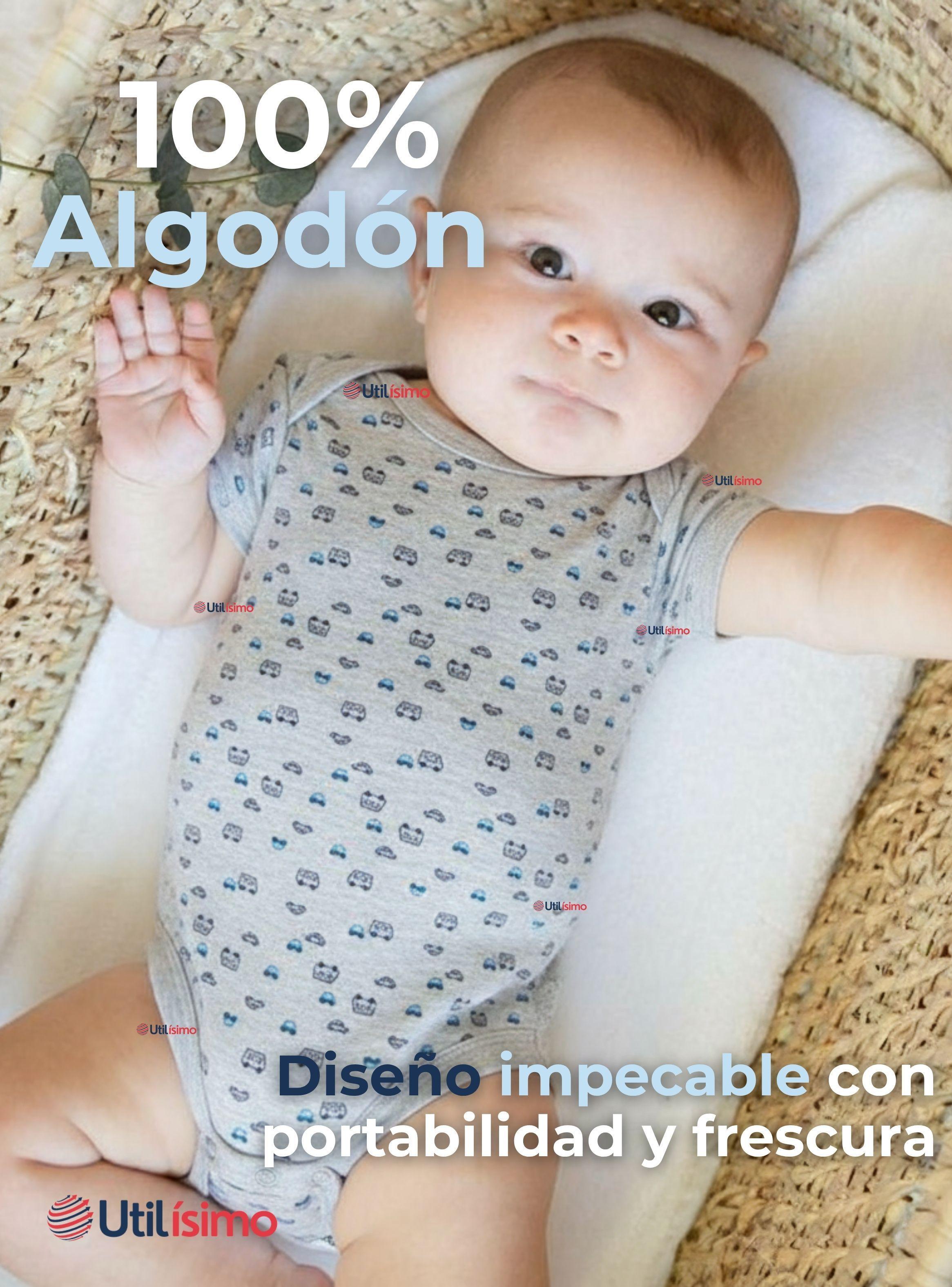 Pack 4 Bodys Niño Manga Corta Tedmimak 100% Algodón Ready Fun-2