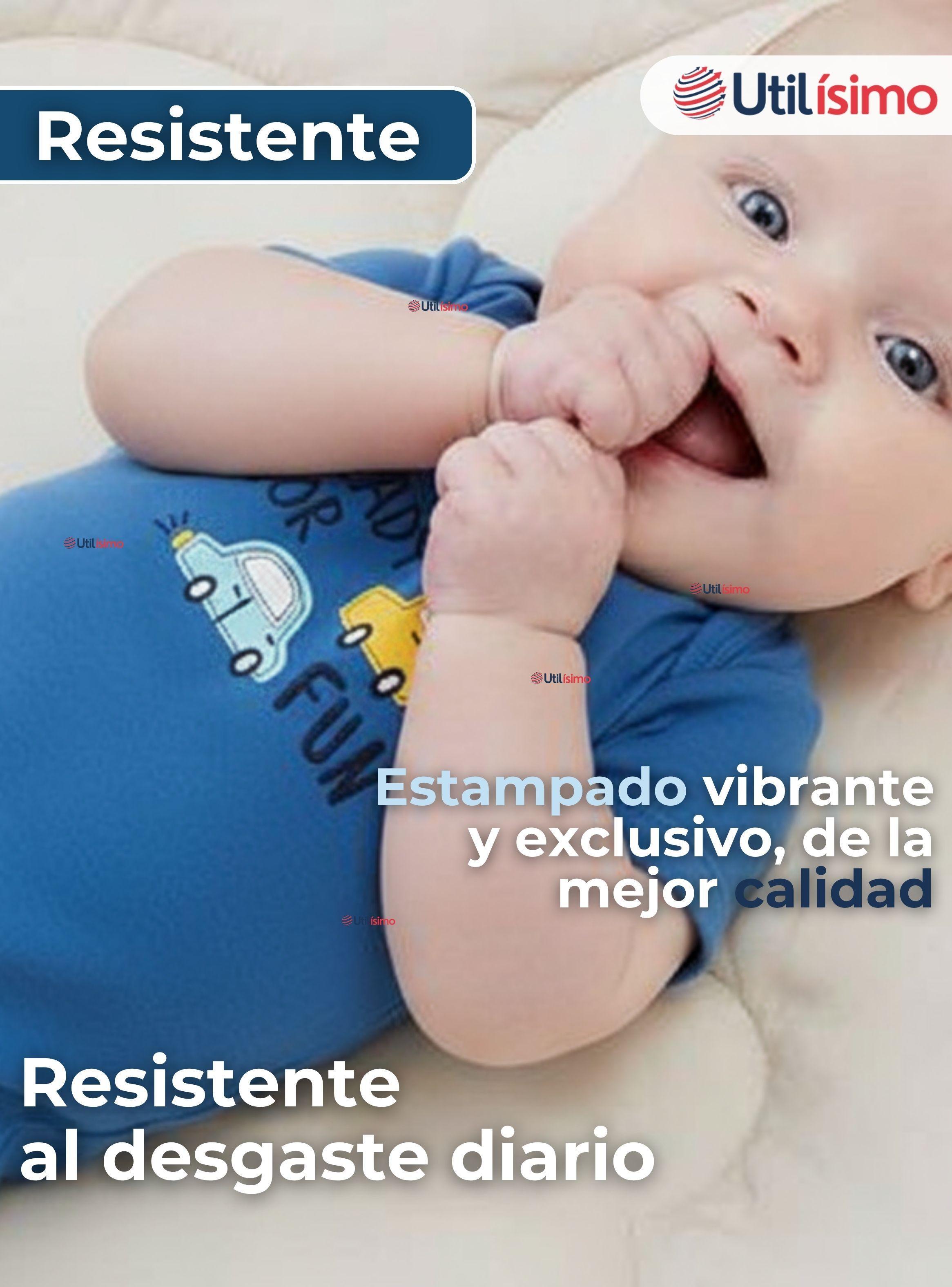 Pack 4 Bodys Niño Manga Corta Tedmimak 100% Algodón Ready Fun-7