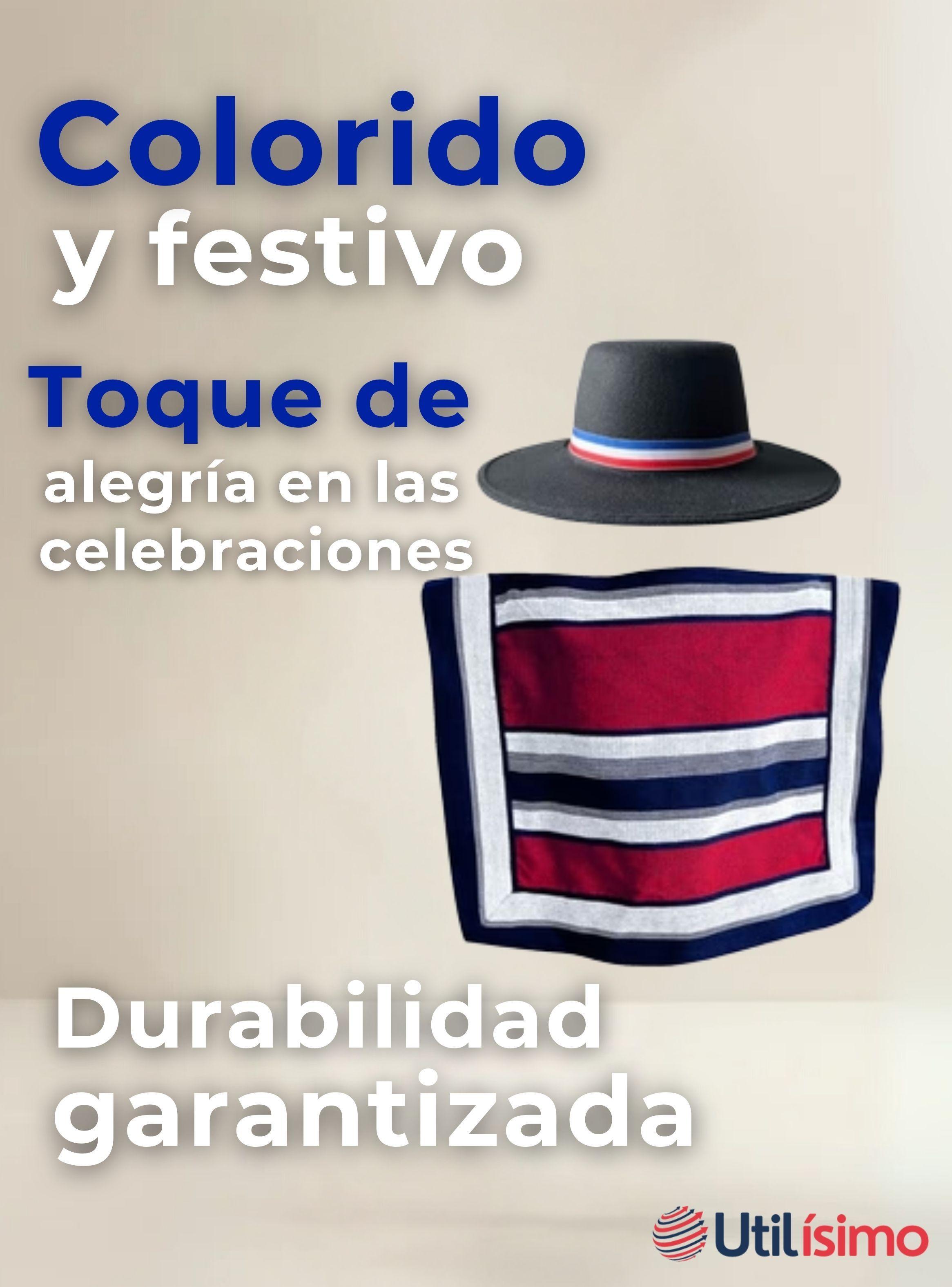 Poncho Manta Huaso para Niños Fiestas Patrias-4