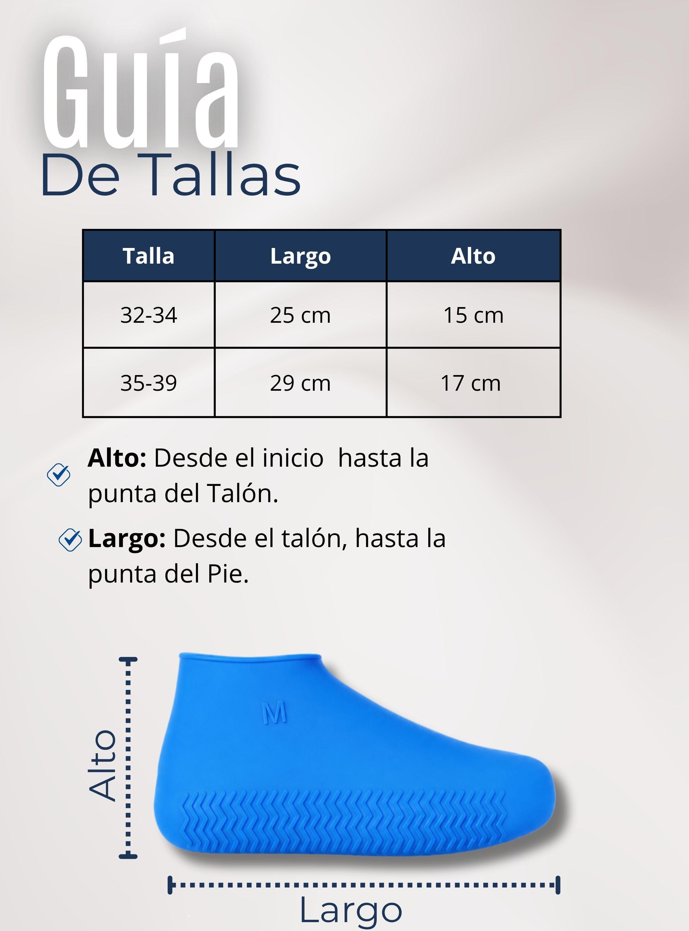 Fundas Cubre Zapatos Azul Impermeable Silicona Antideslizante 1 par Surtidas-3