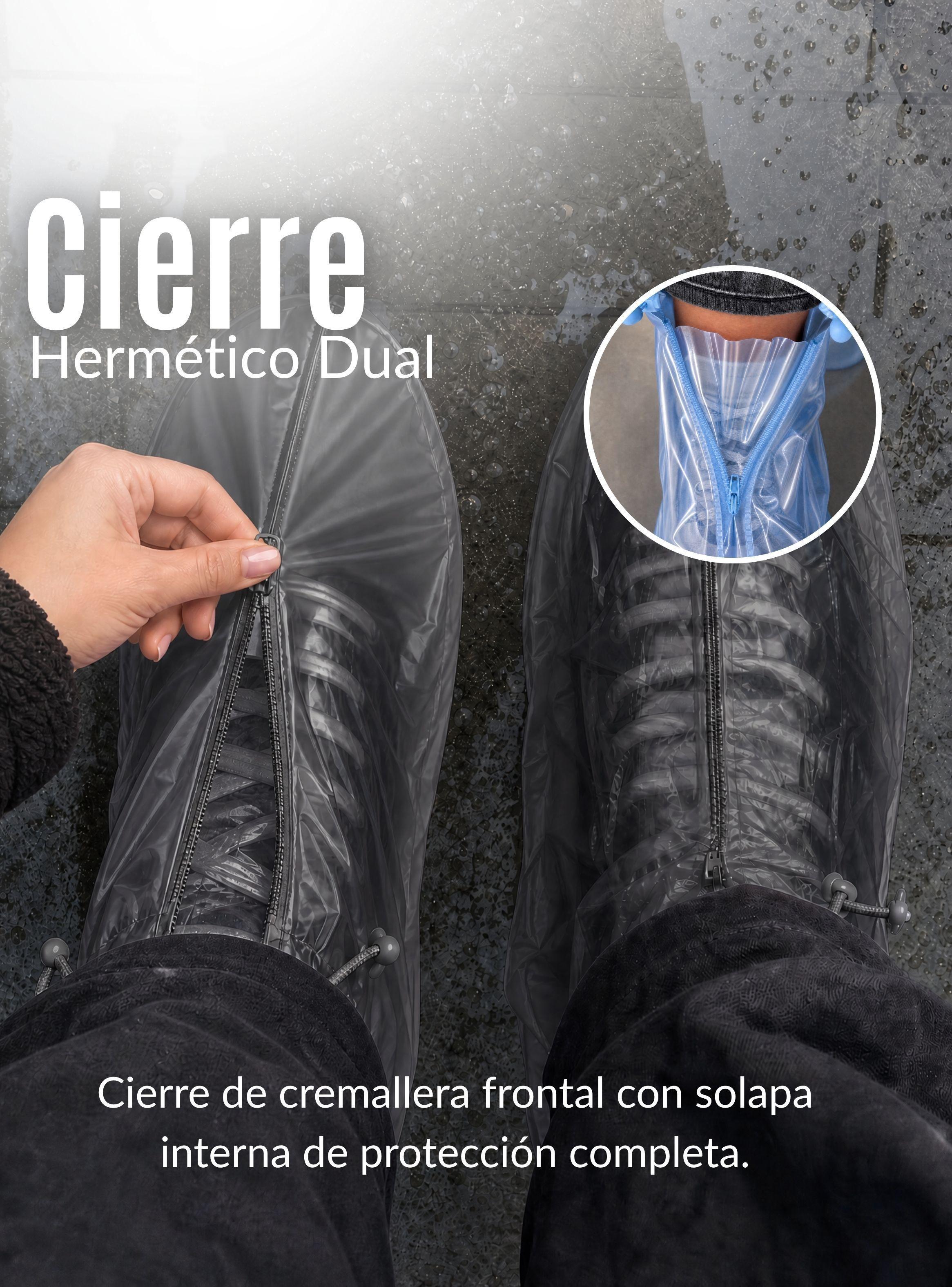 Fundas Cubre Calzado Impermeables Aislante Lluvia Surtido Hombre 1 Par-6
