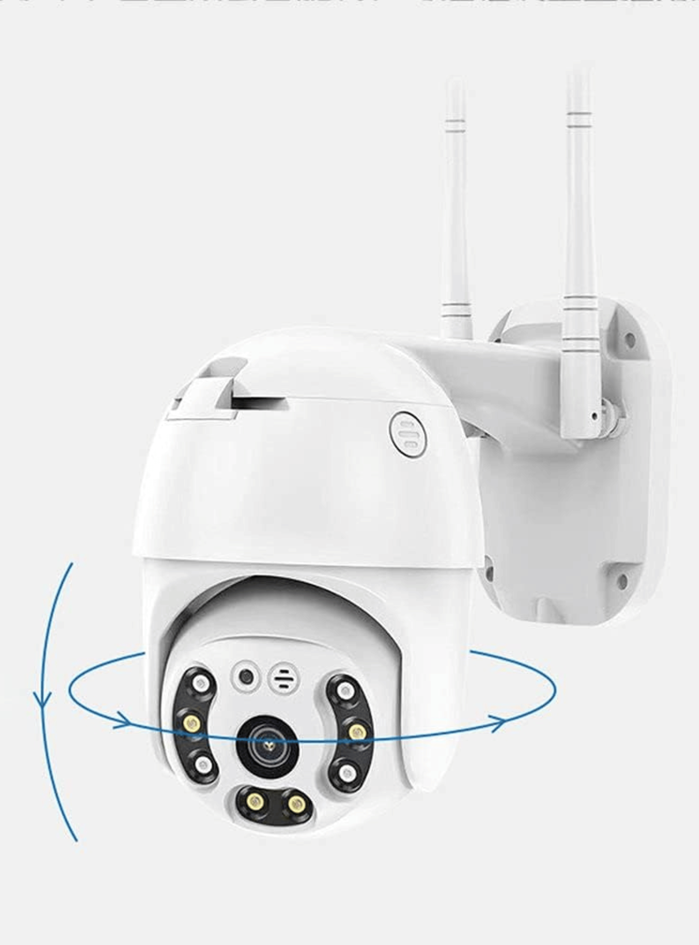 Cámara Seguridad Wifi Exterior Vision Nocturna Full HD-5