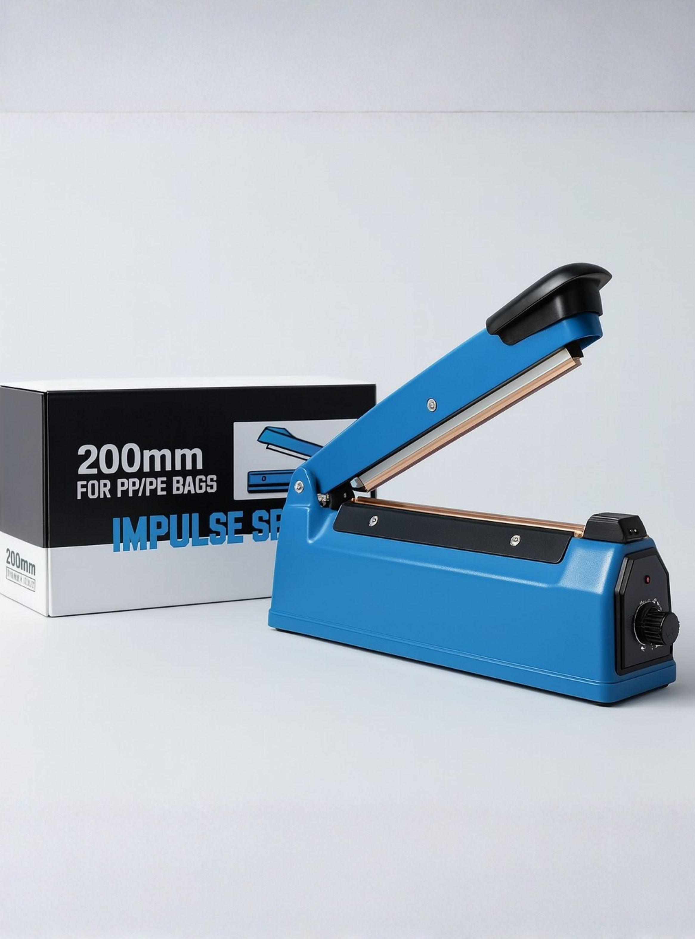 Máquina Térmica Selladora Plastico 20cm Sellado Térmico Bolsas de Plástico-1