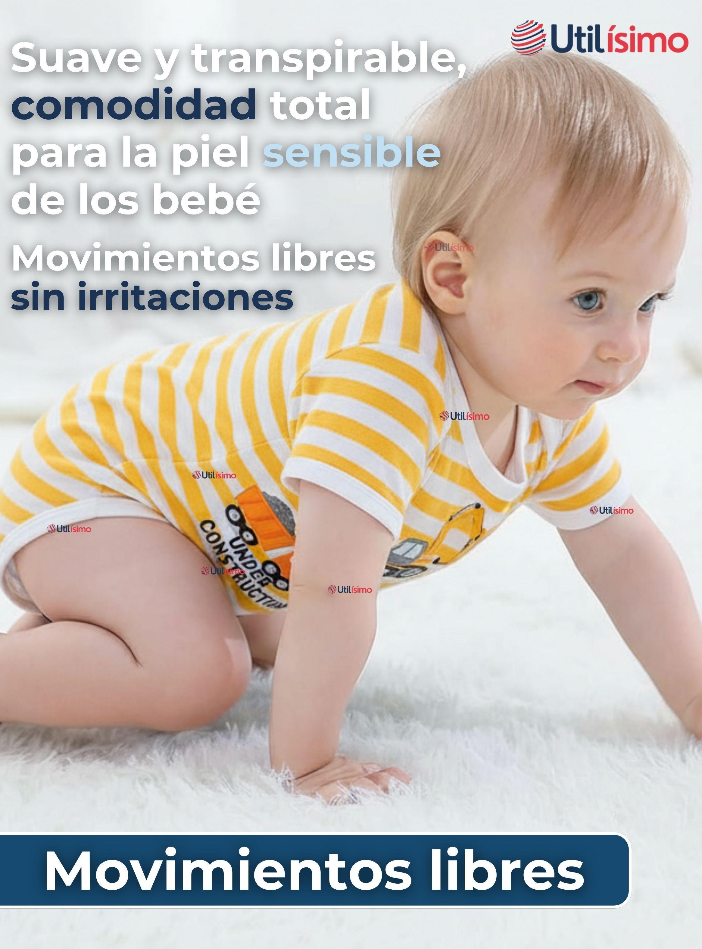 Pack 5 Bodys Niño Manga Corta Tedmimak 100% Algodón Building Adventures-5