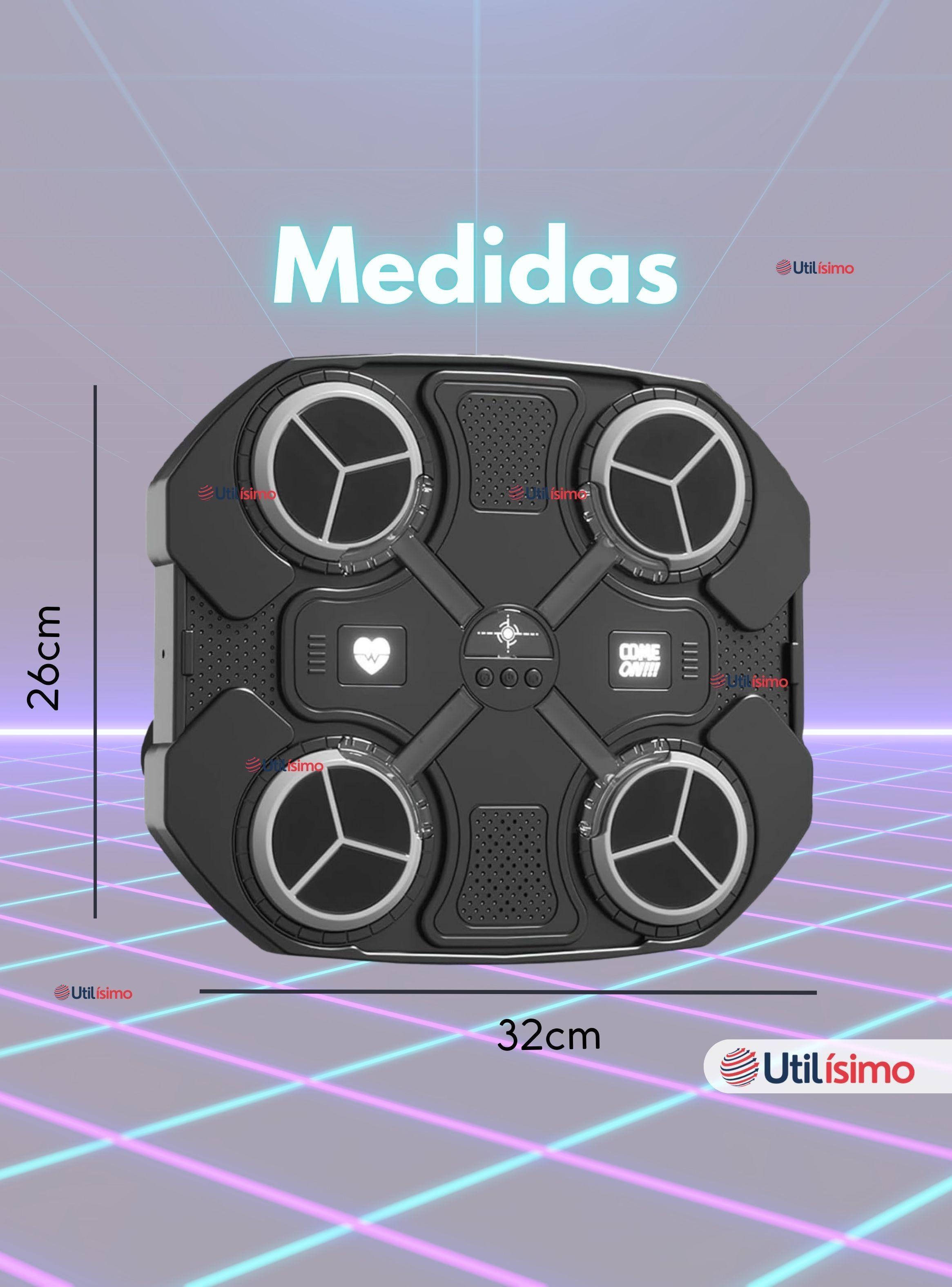 Maquina De Boxeo Musical Para Niños con Bluetooth Entrenamiento Inteligente-4