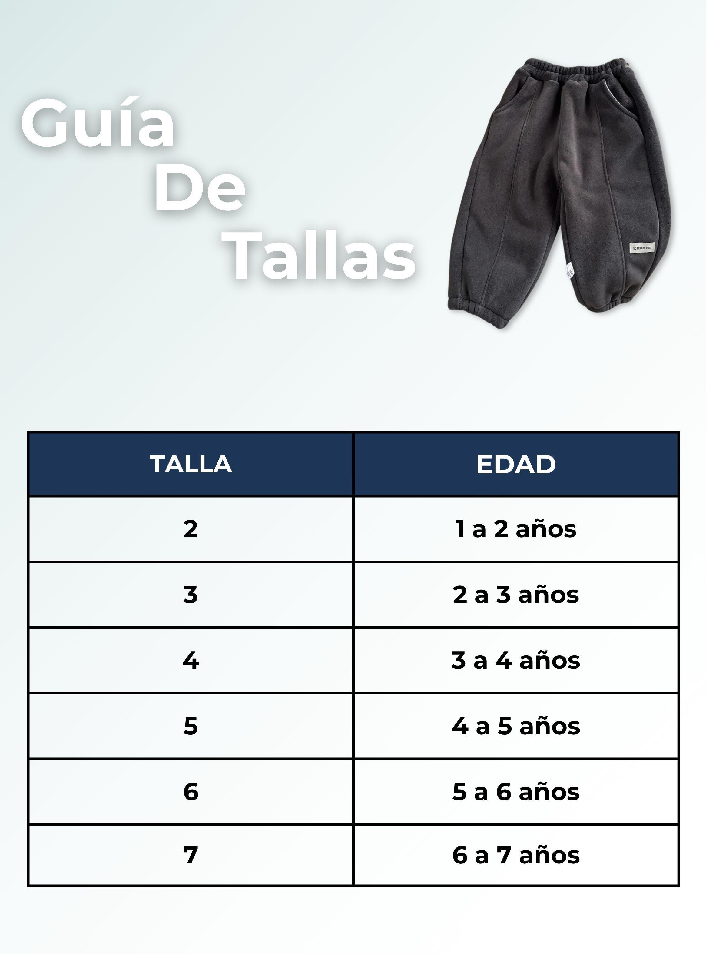 Buzo Forrado de Polar Niños Pantalón Gris-2