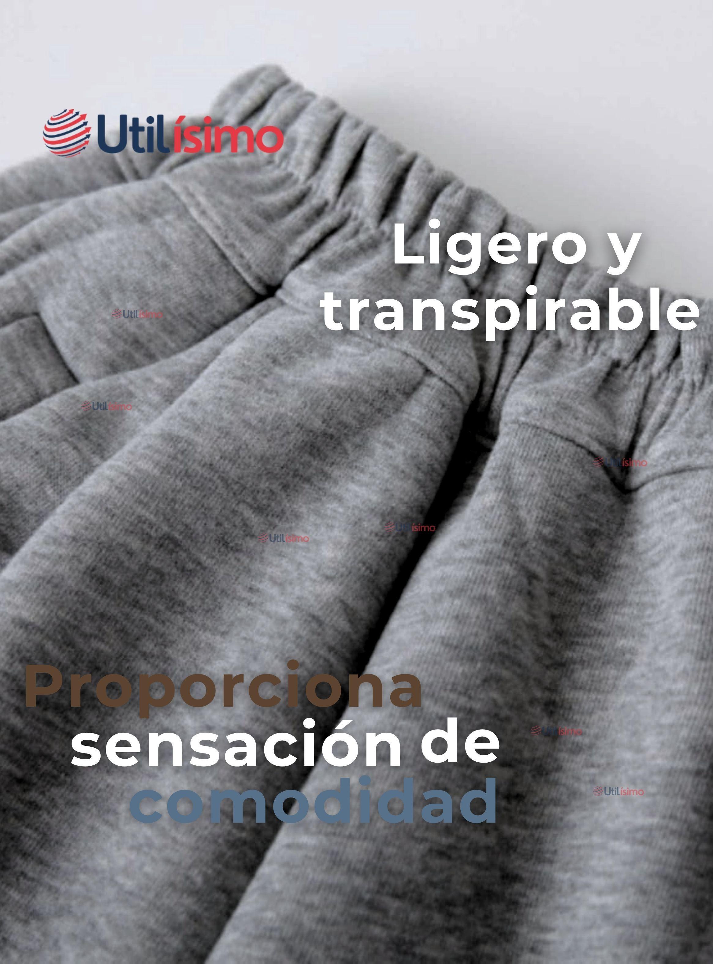 Buzo Forrado de Polar Niños Pantalón Gris-4