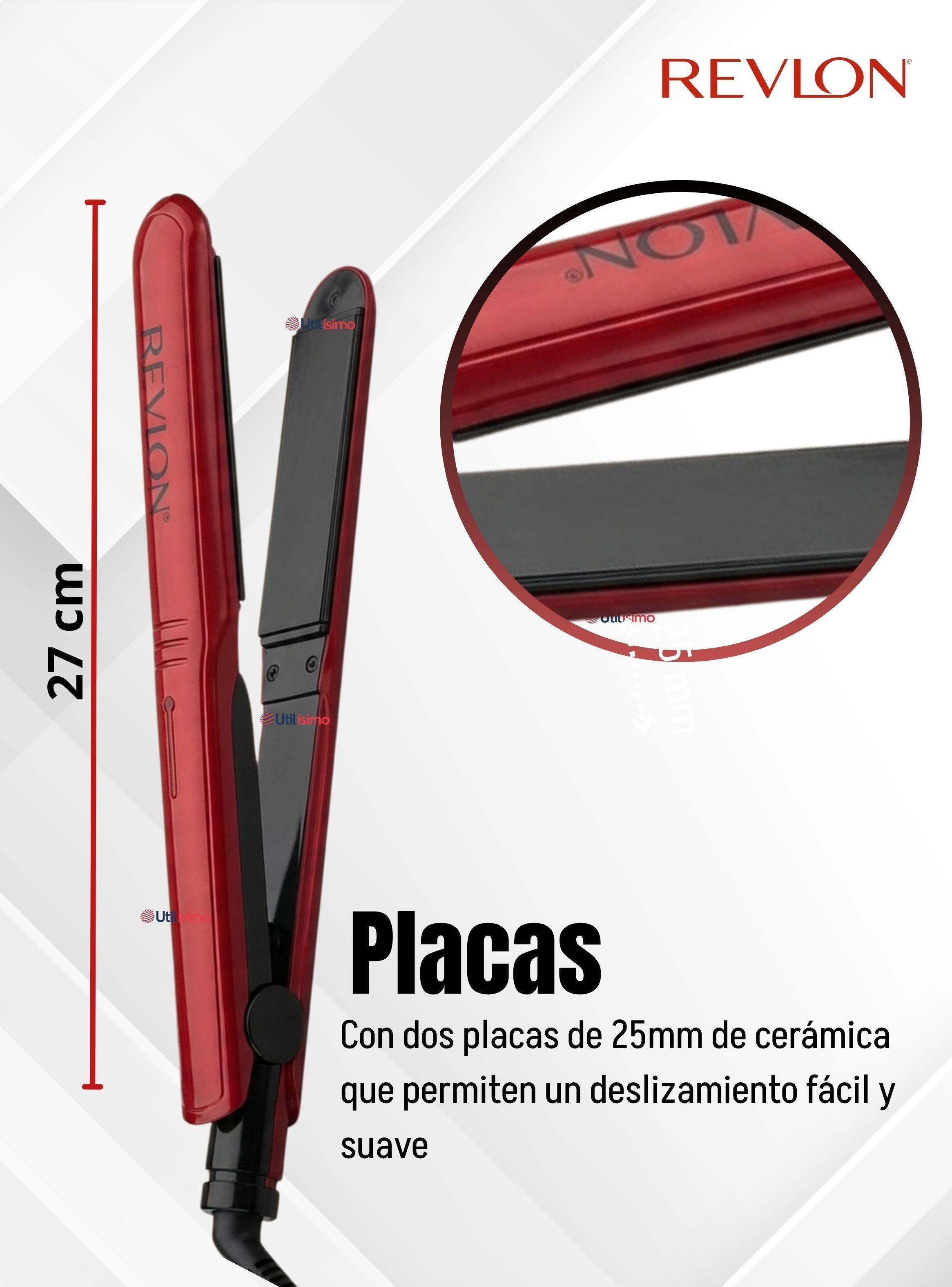 Set Secador y Plancha Alisadora Portátil Revlon Potencia de 2000W -4