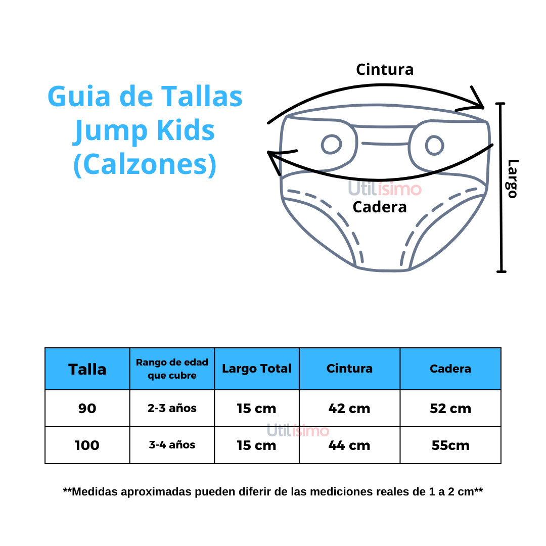 Pack 10 Calzones Entrenamiento Niña Jump Kids-7
