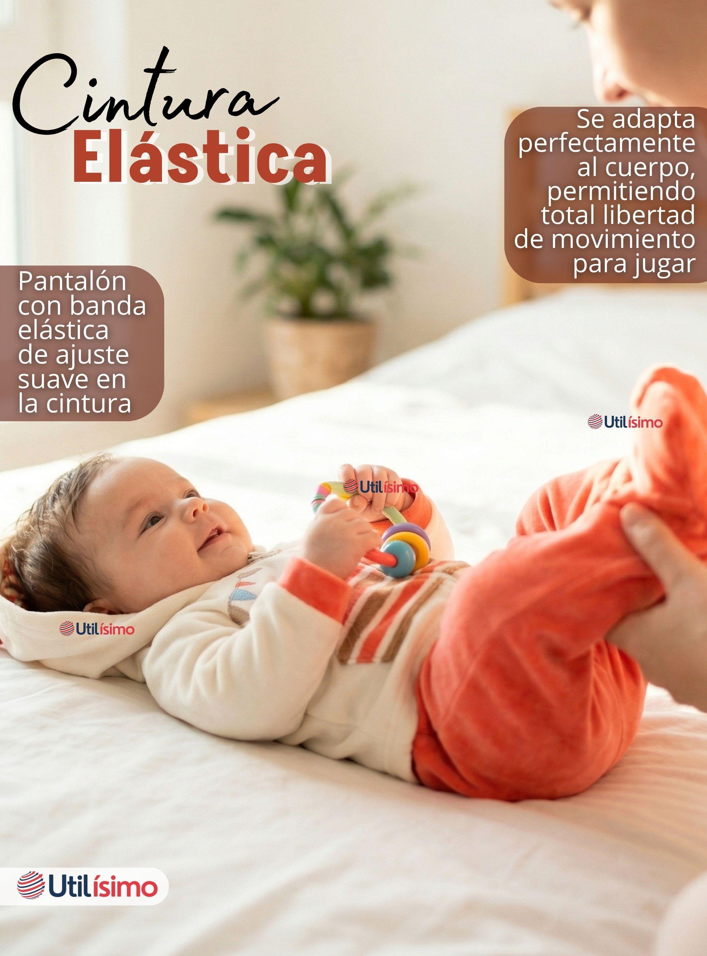 Conjunto 2 Piezas Buzo Pantalón Y Polerón Con Capucha Tela Plush de Bebé Niño-7