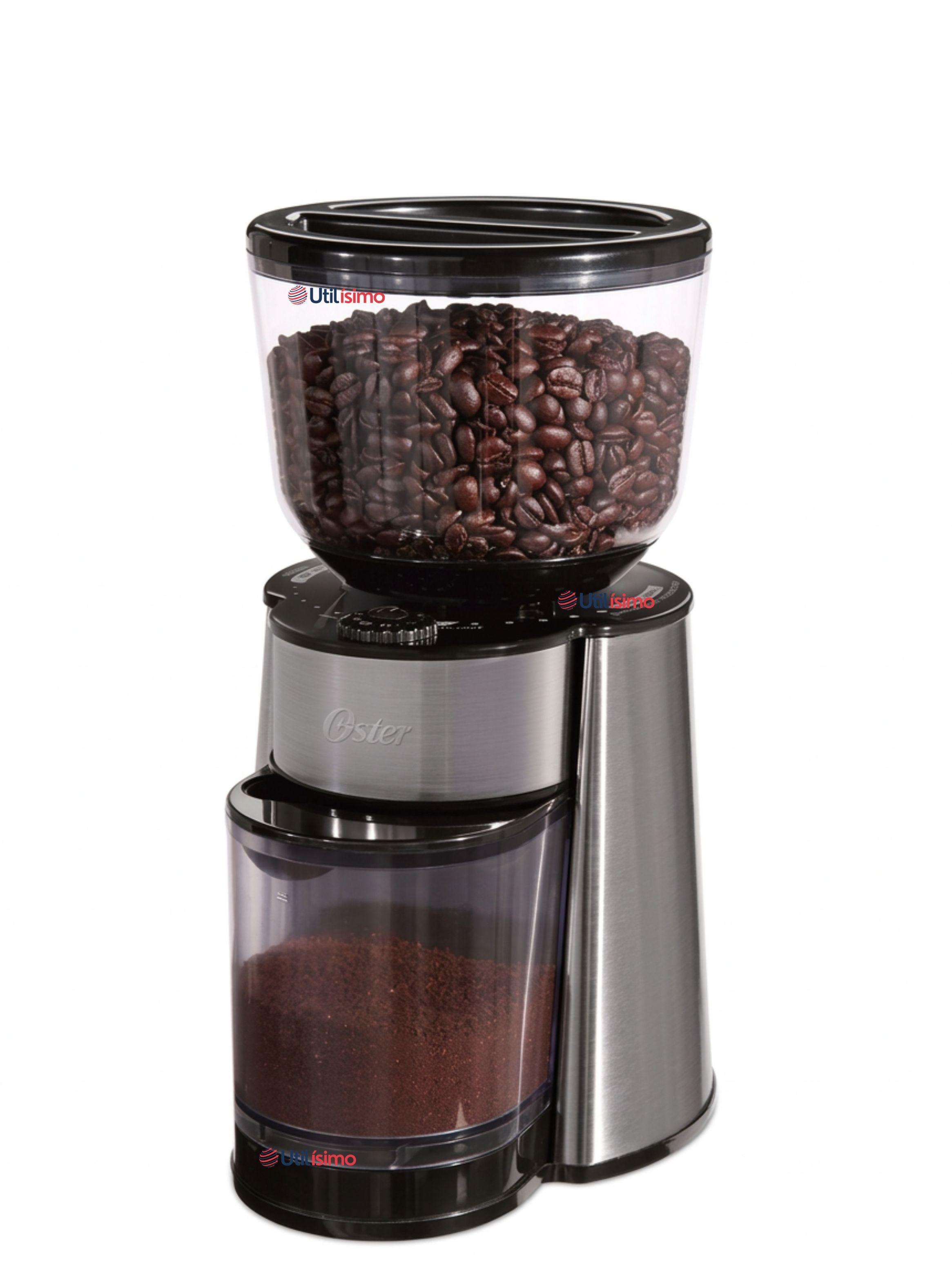 Oster® Molinillo de Café, Accesorio,18 Ajustes De Grosor, Incluye Accesorios, BVSTBMH23-0