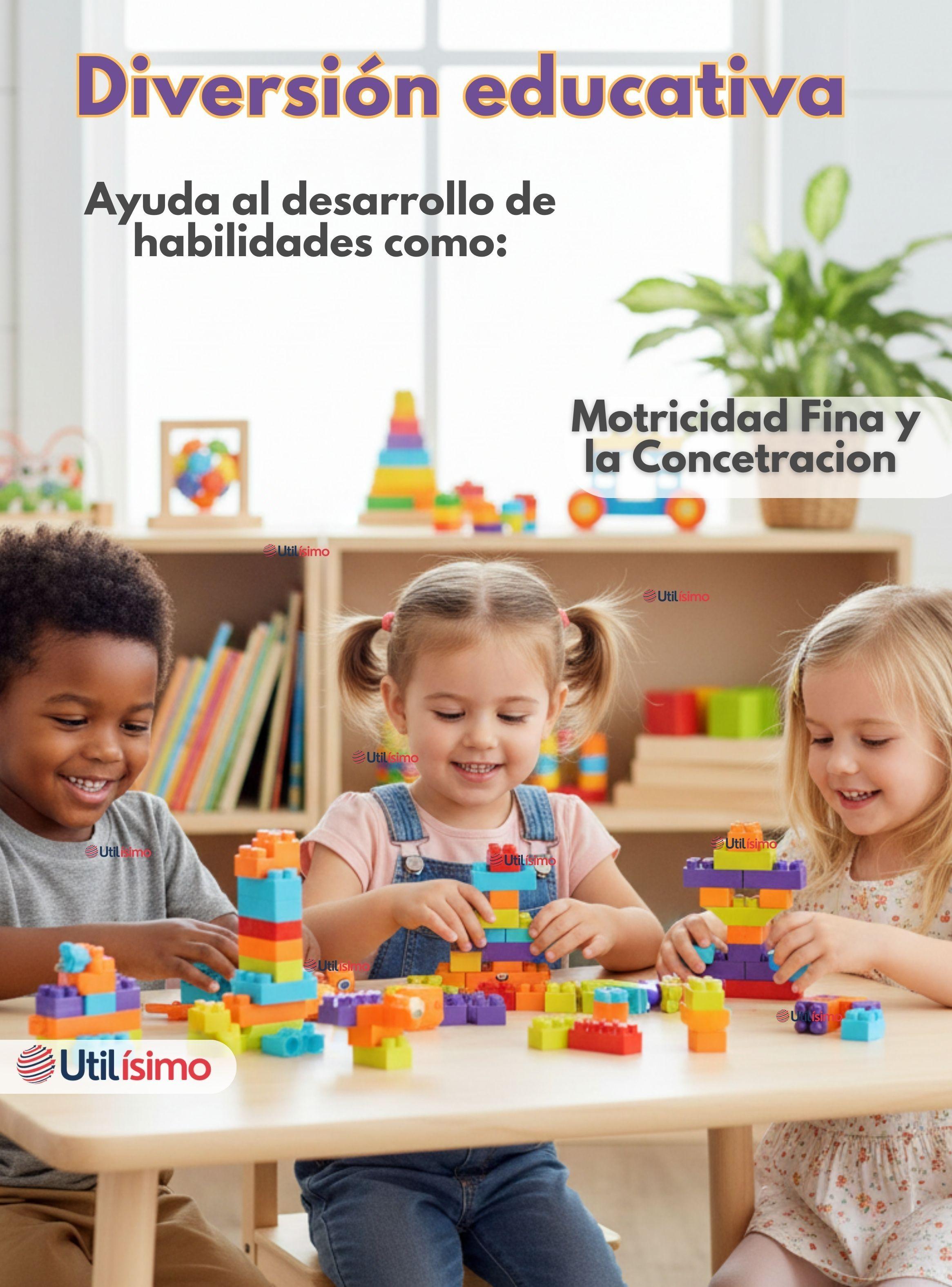 Juego Bloques de Construcción 360 piezas para Niño o Niña-4