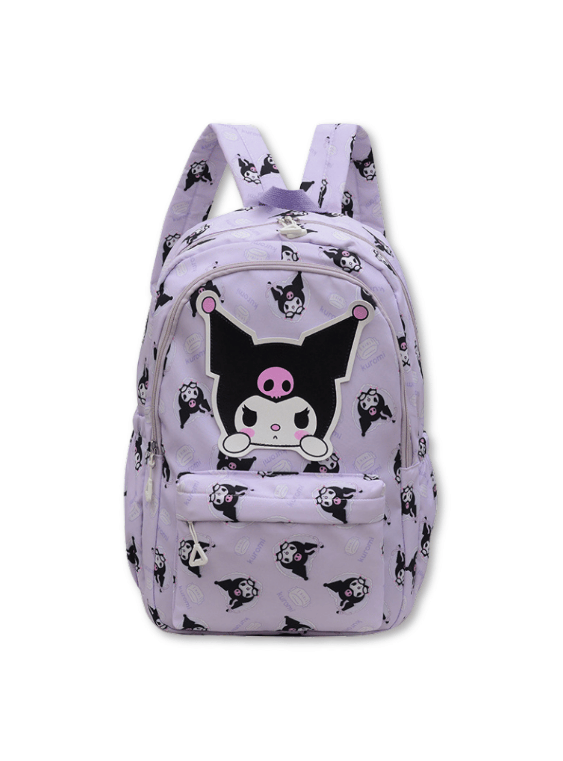 Mochila Sanrio Anime 43cm Juvenil y Escolar Kuromi-0